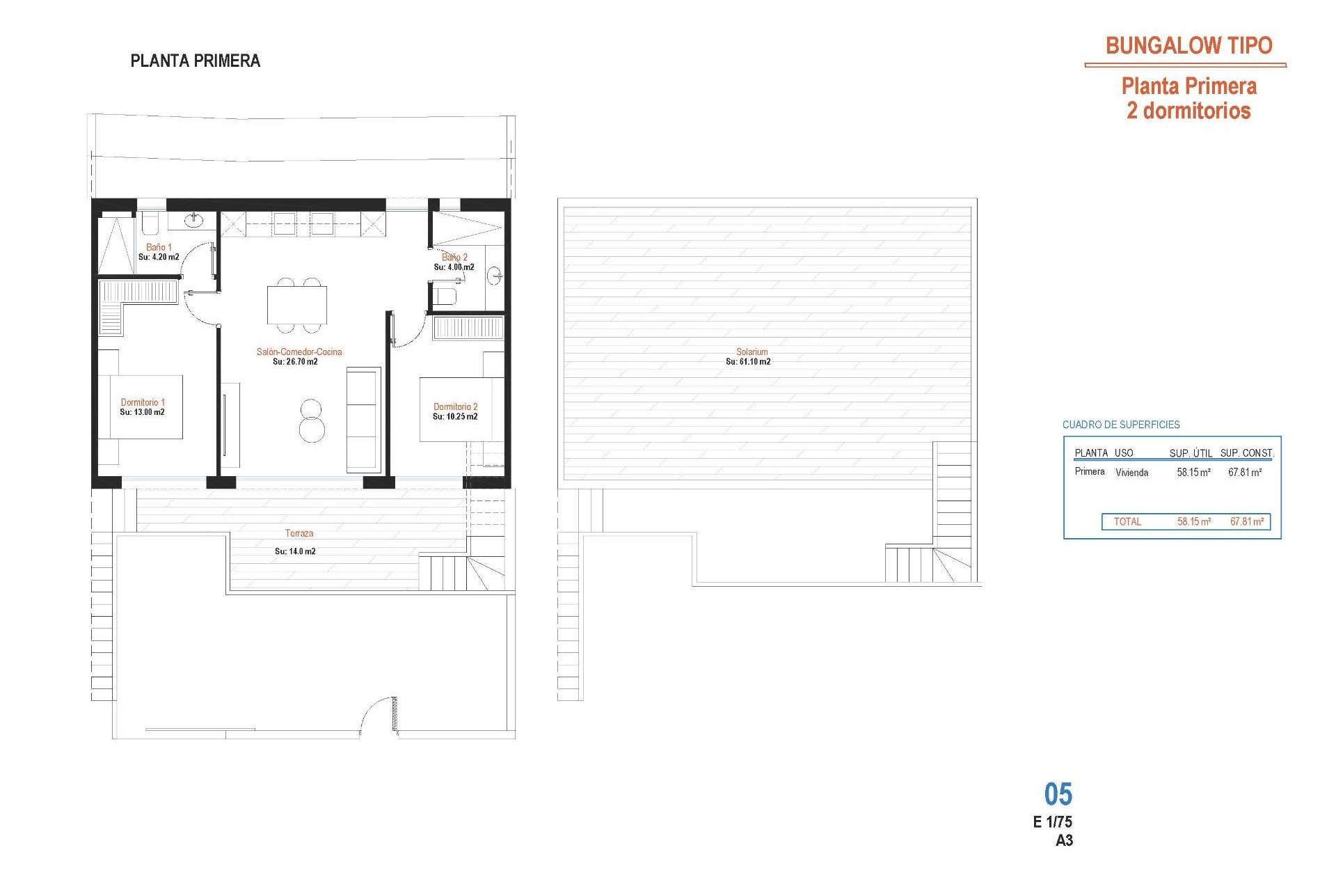 Nouvelle  - Bungalow - Alhama De Murcia - Condado De Alhama