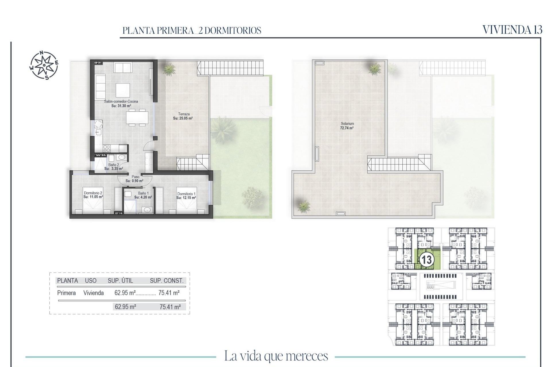 Nouvelle  - Bungalow - Alhama De Murcia - Condado De Alhama