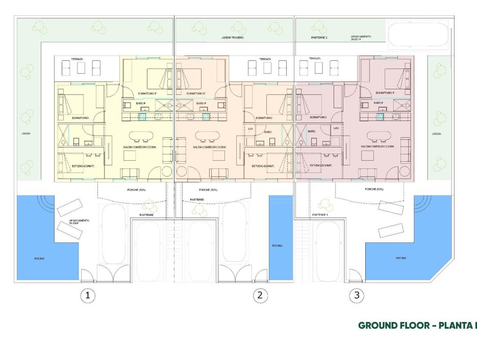 Nouvelle  - Bungalow - Pilar de la Horadada - parques de Andromeda