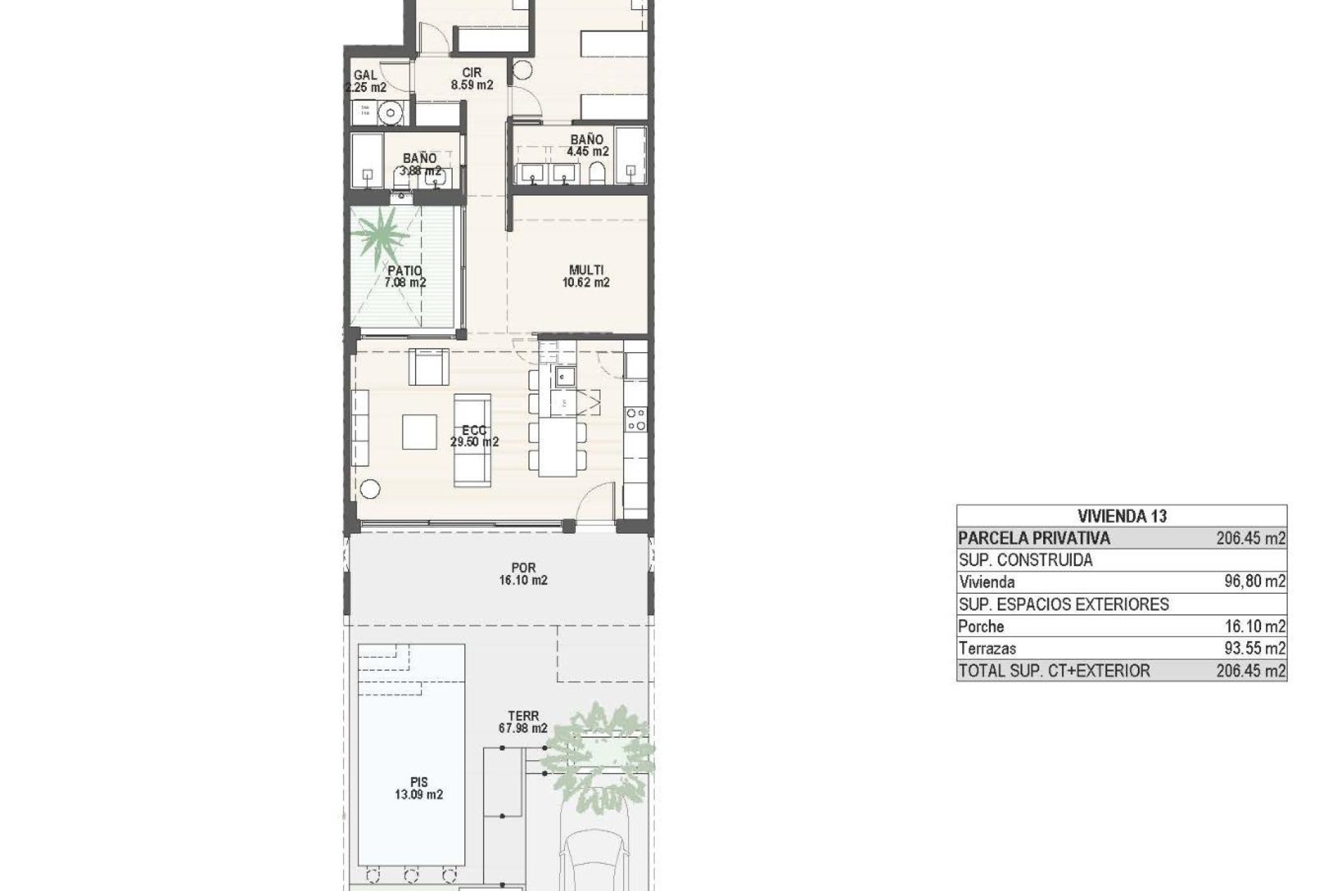 Nouvelle  - Bungalow - Pilar de la Horadada - pueblo