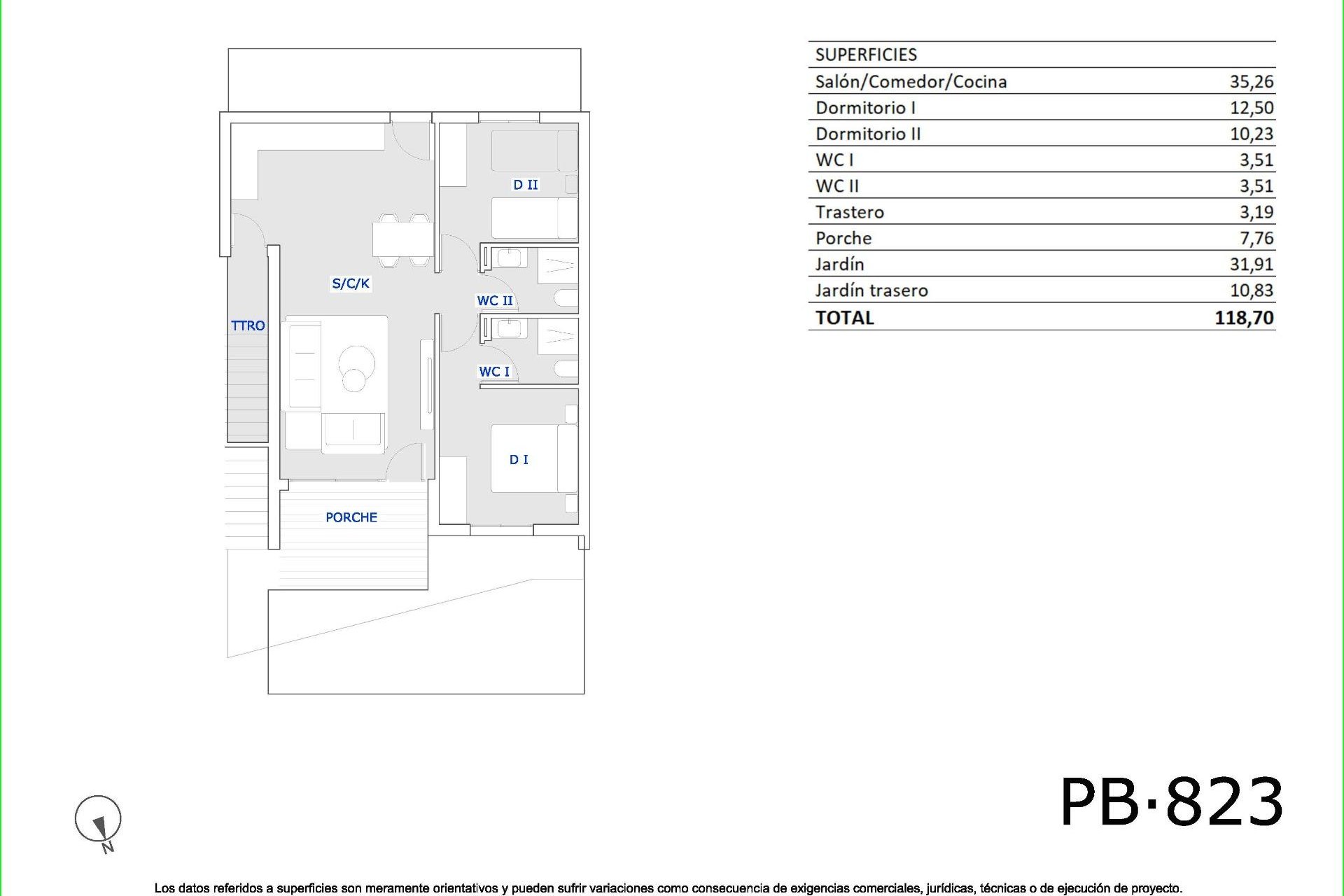 Nouvelle  - Bungalow - San Miguel de Salinas - Pueblo