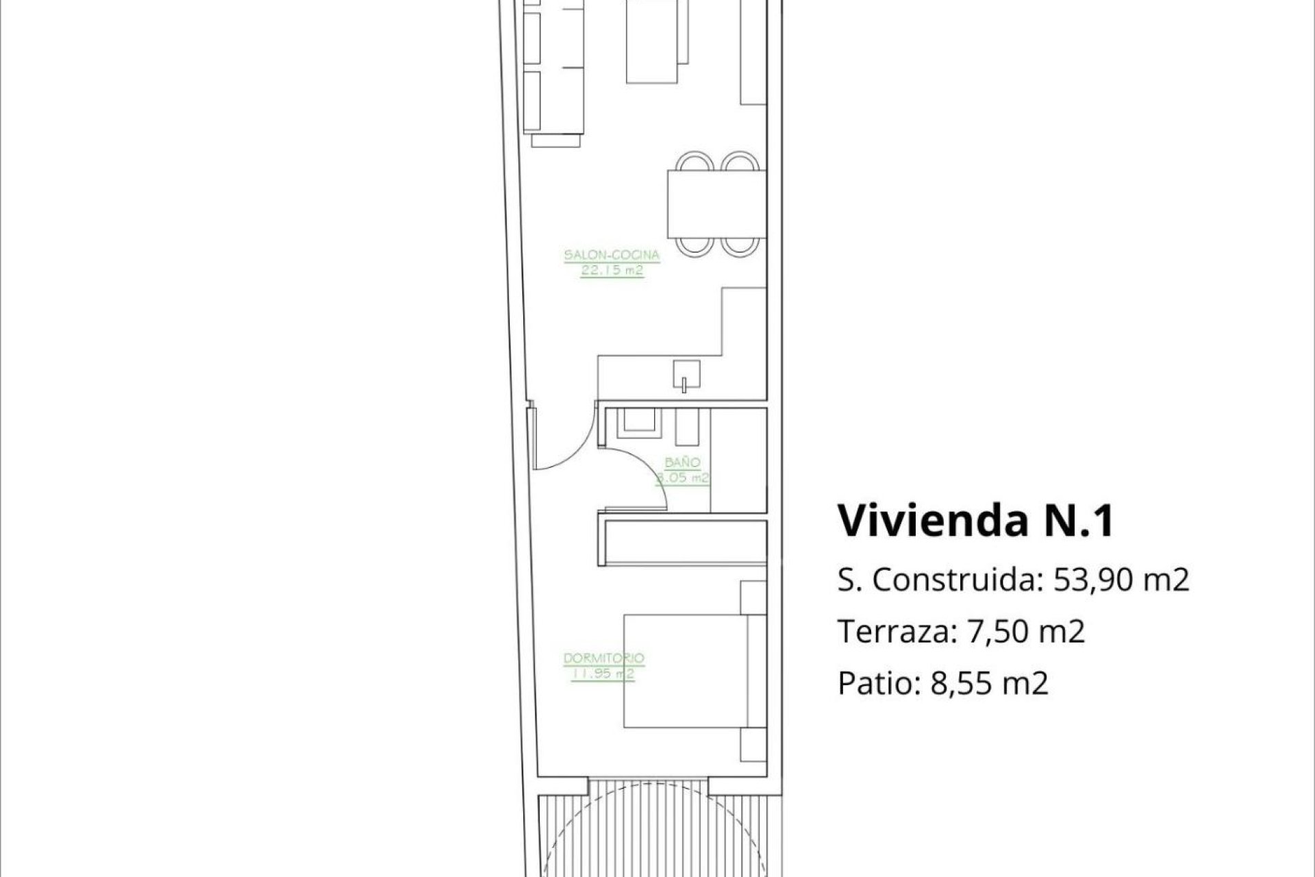 Nouvelle  - Bungalow - San Pedro del Pinatar - Los Antolinos