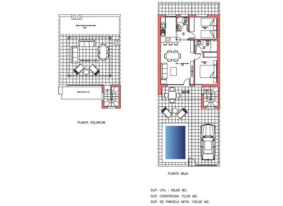 Nouvelle  - Maison de ville - Fuente Álamo - La Pinilla