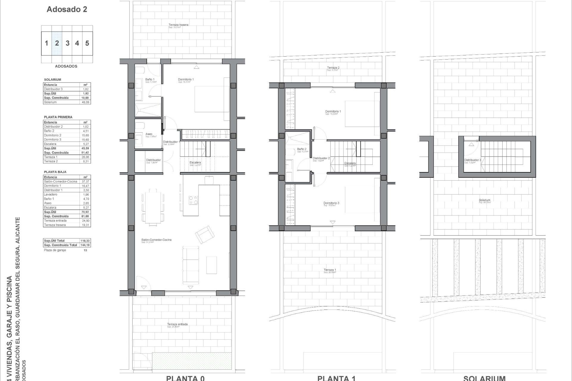 Nouvelle  - Maison de ville - Guardamar del Segura - El Raso