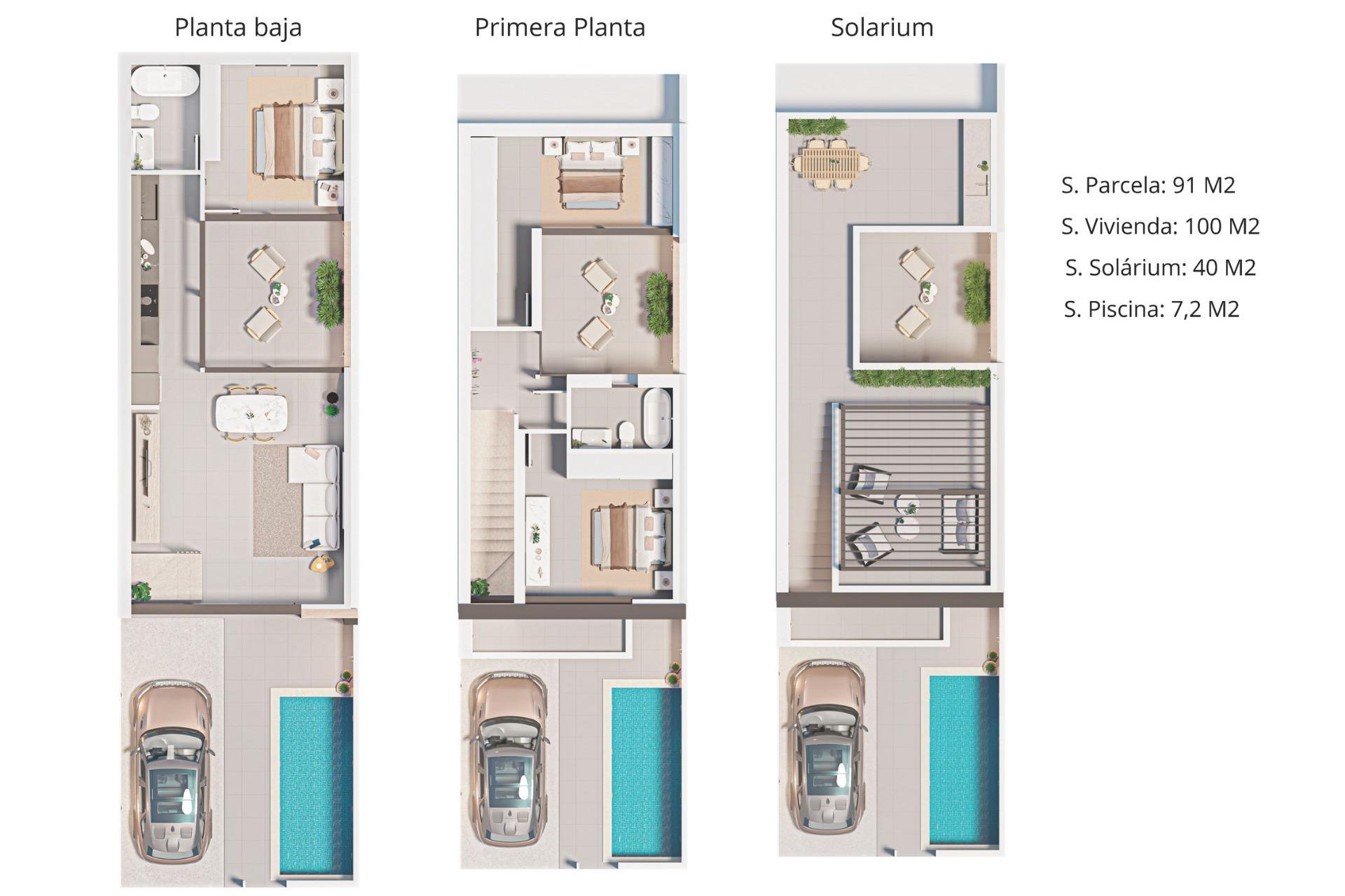 Nouvelle  - Maison de ville - San Pedro del Pinatar - Pueblo