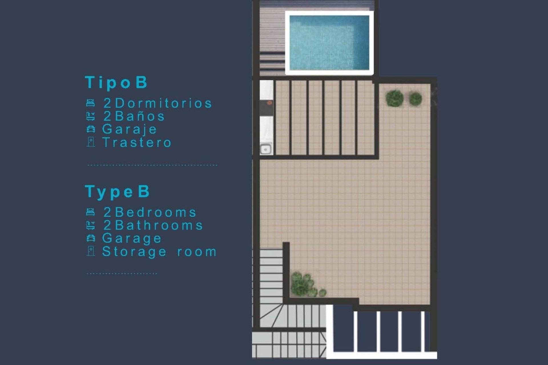 Nouvelle  - Top Floor Bungalow - San Pedro del Pinatar - Los Pinos