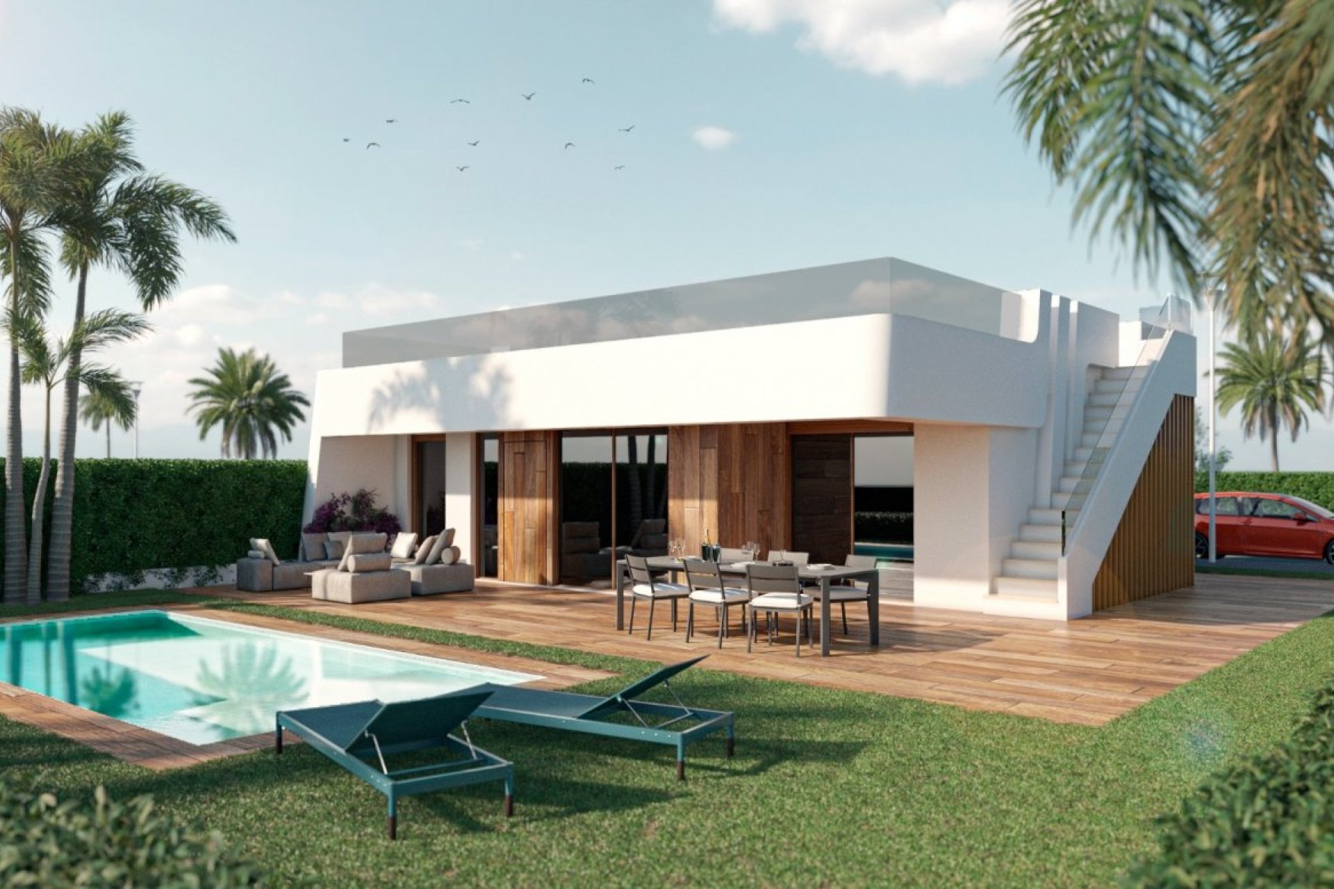 Nouvelle  - Villa - Alhama De Murcia - Condado De Alhama