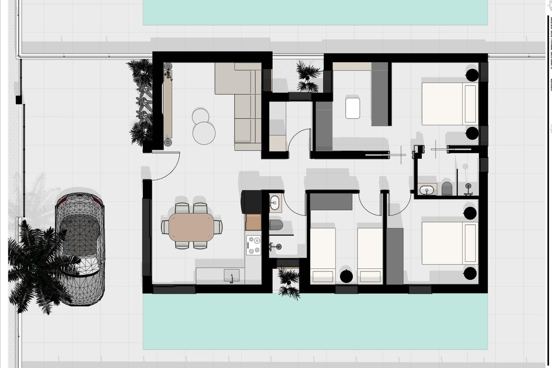 Nouvelle  - Villa - Benijofar - Urb. Monteazul