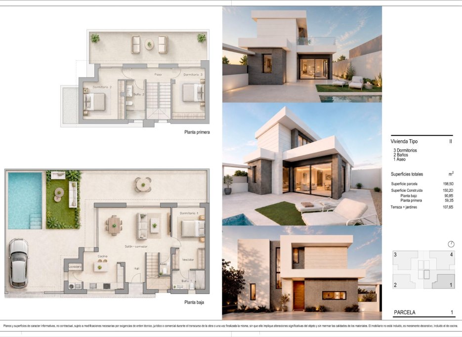 Nouvelle  - Villa - Pilar de la Horadada - pueblo