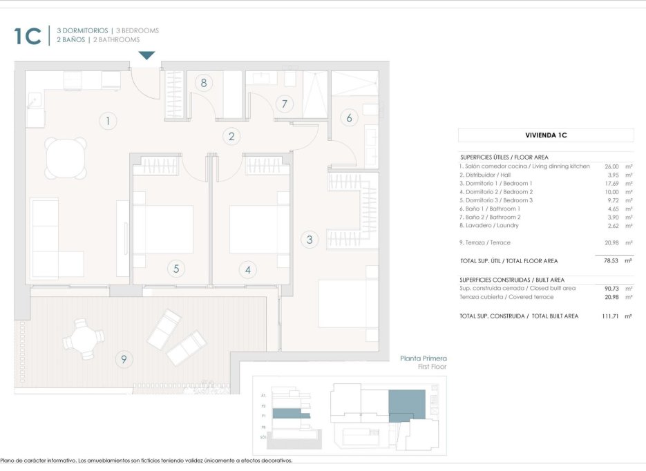Nybygg - Apartment - Benijofar - Pueblo