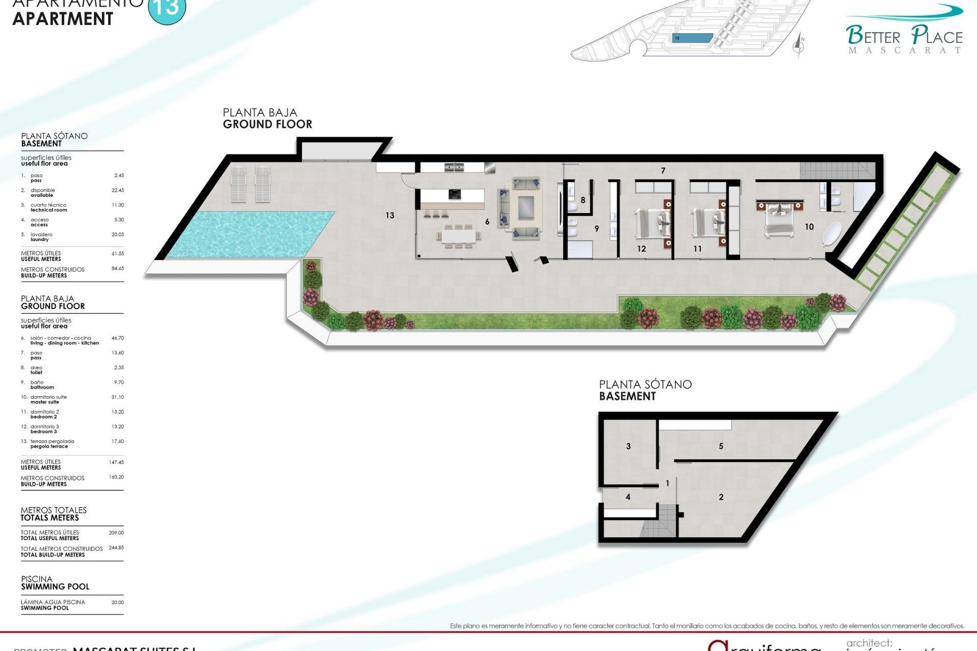 Nybygg - Apartment - Calpe - Mascarat