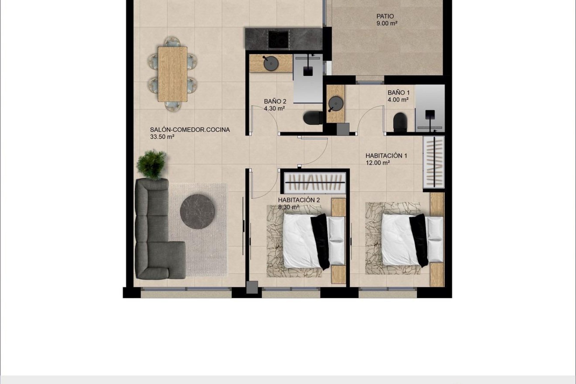 Nybygg - Apartment - Catral - pueblo