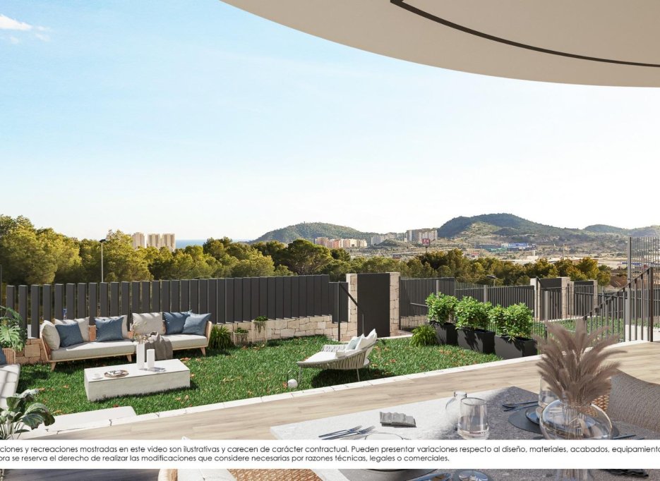 Nybygg - Apartment - Finestrat - Campana Garden