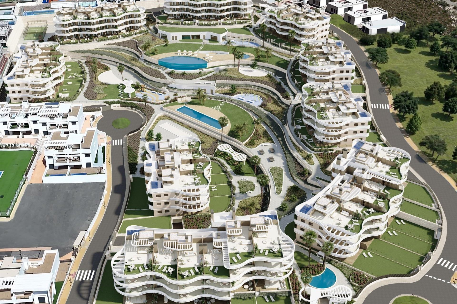 Nybygg - Apartment - Finestrat - Campana Garden