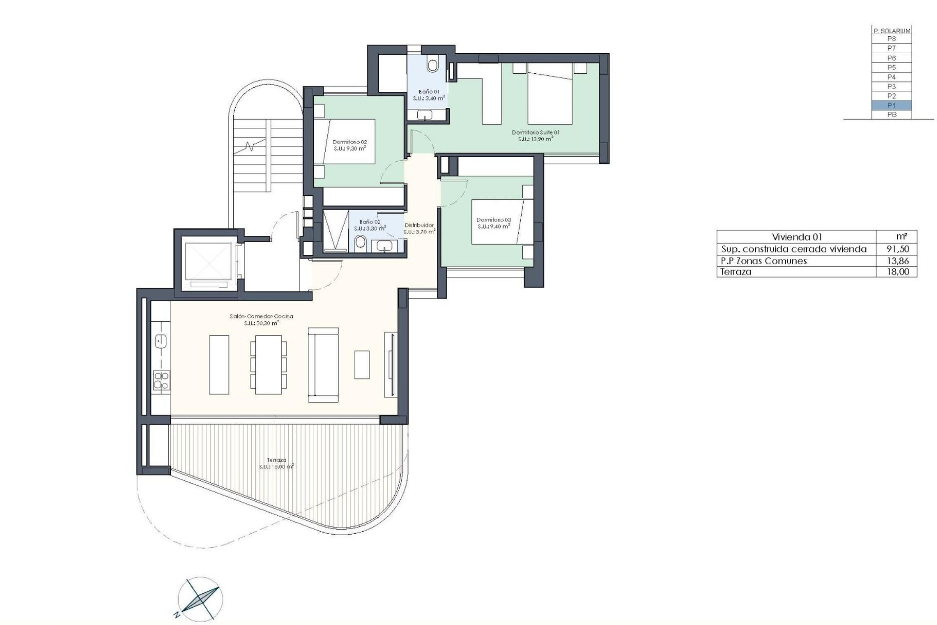 Nybygg - Apartment - Guardamar del Segura - Avenida del Puerto