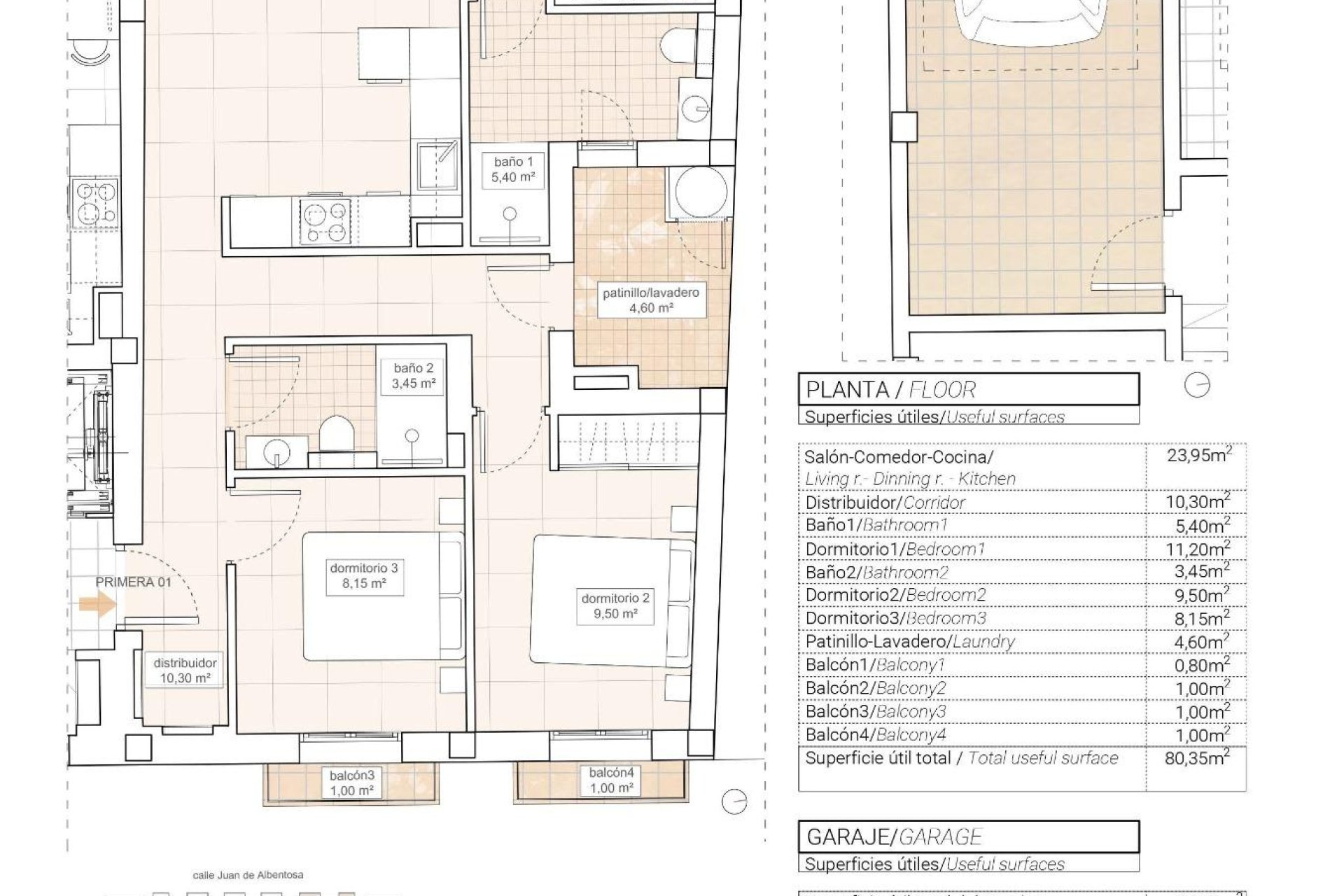 Nybygg - Apartment - Hondón de las Nieves - Pueblo