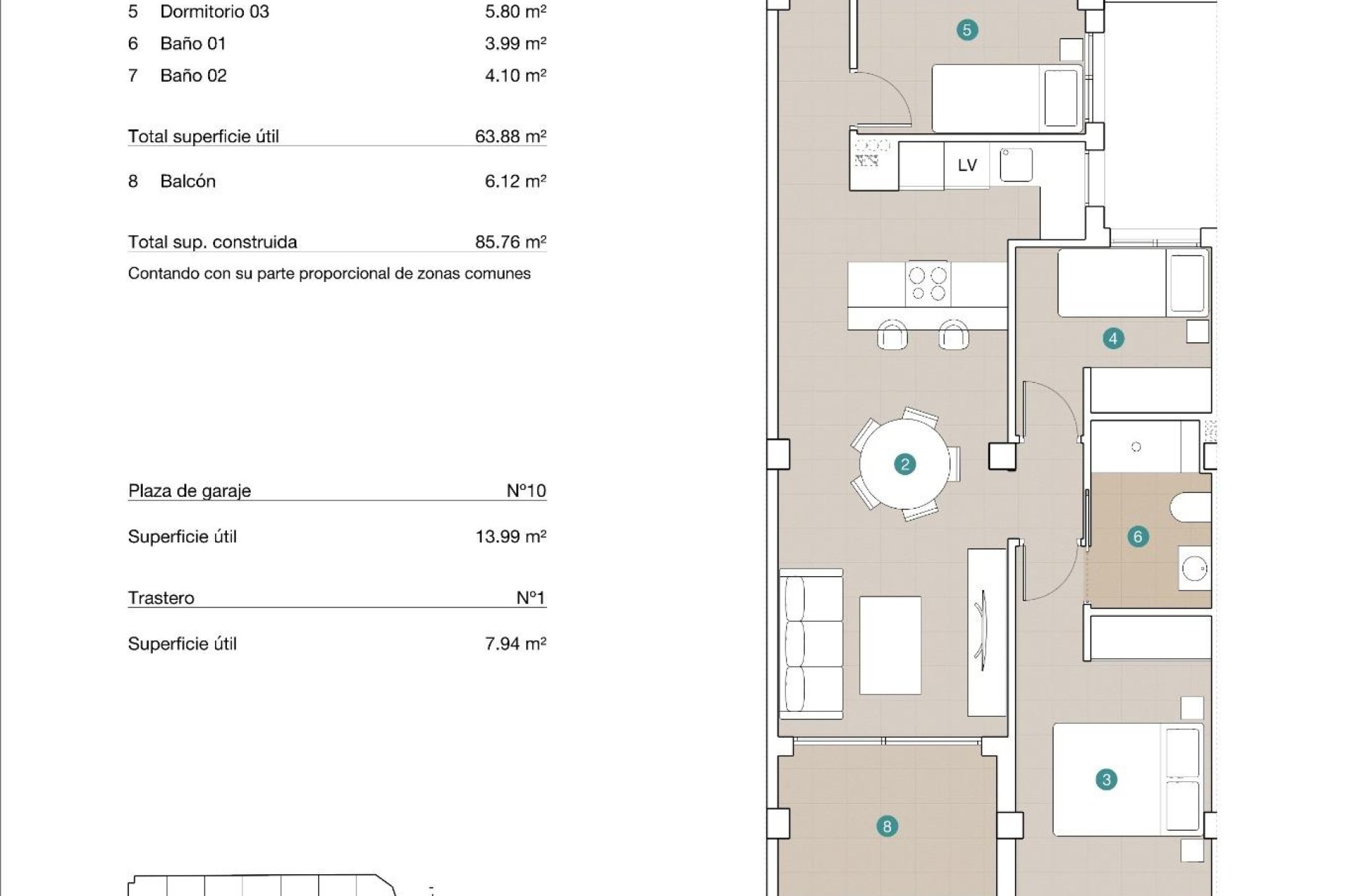 Nybygg - Apartment - Jacarilla - pueblo