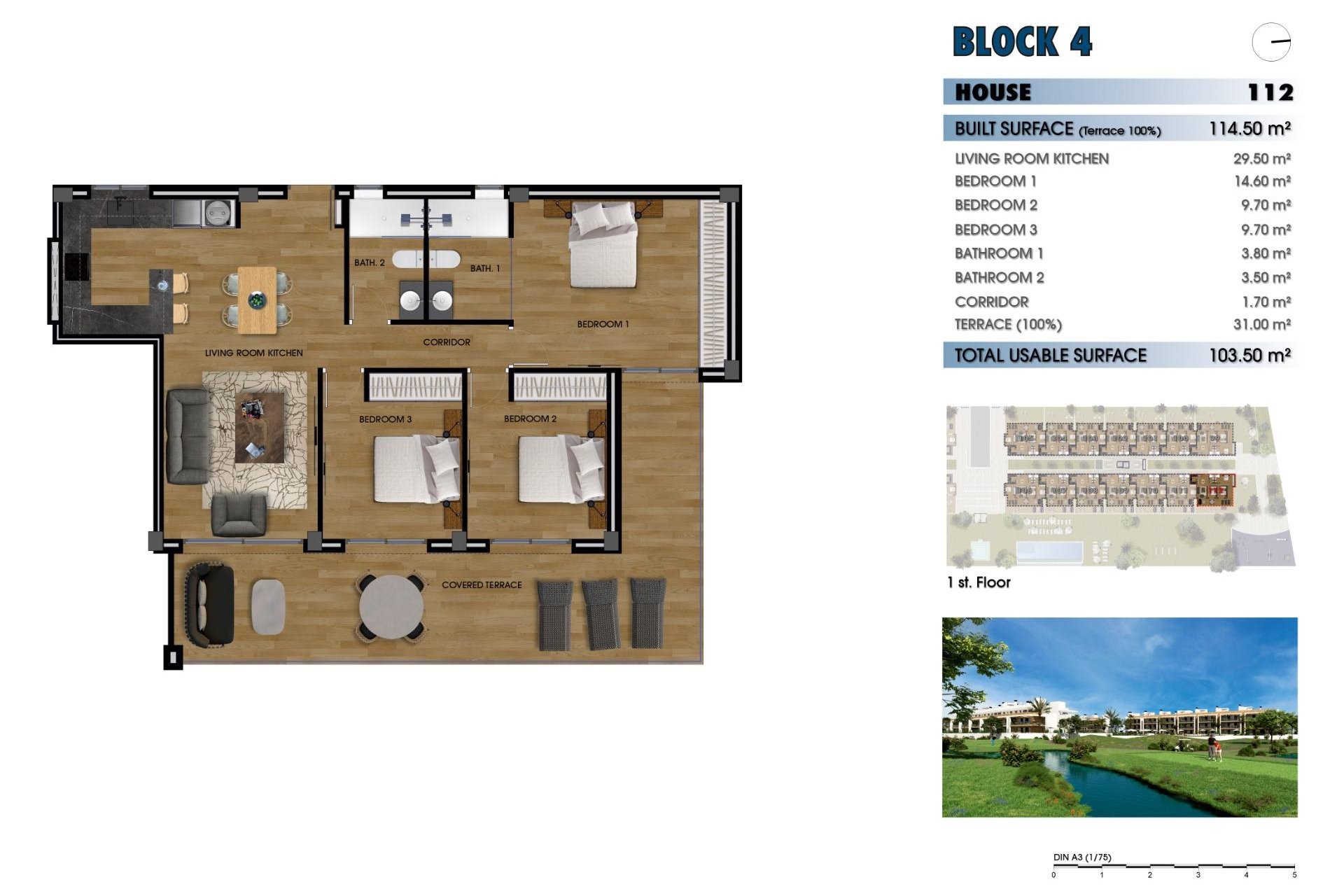 Nybygg - Apartment - Los Alcazares - La Serena Golf