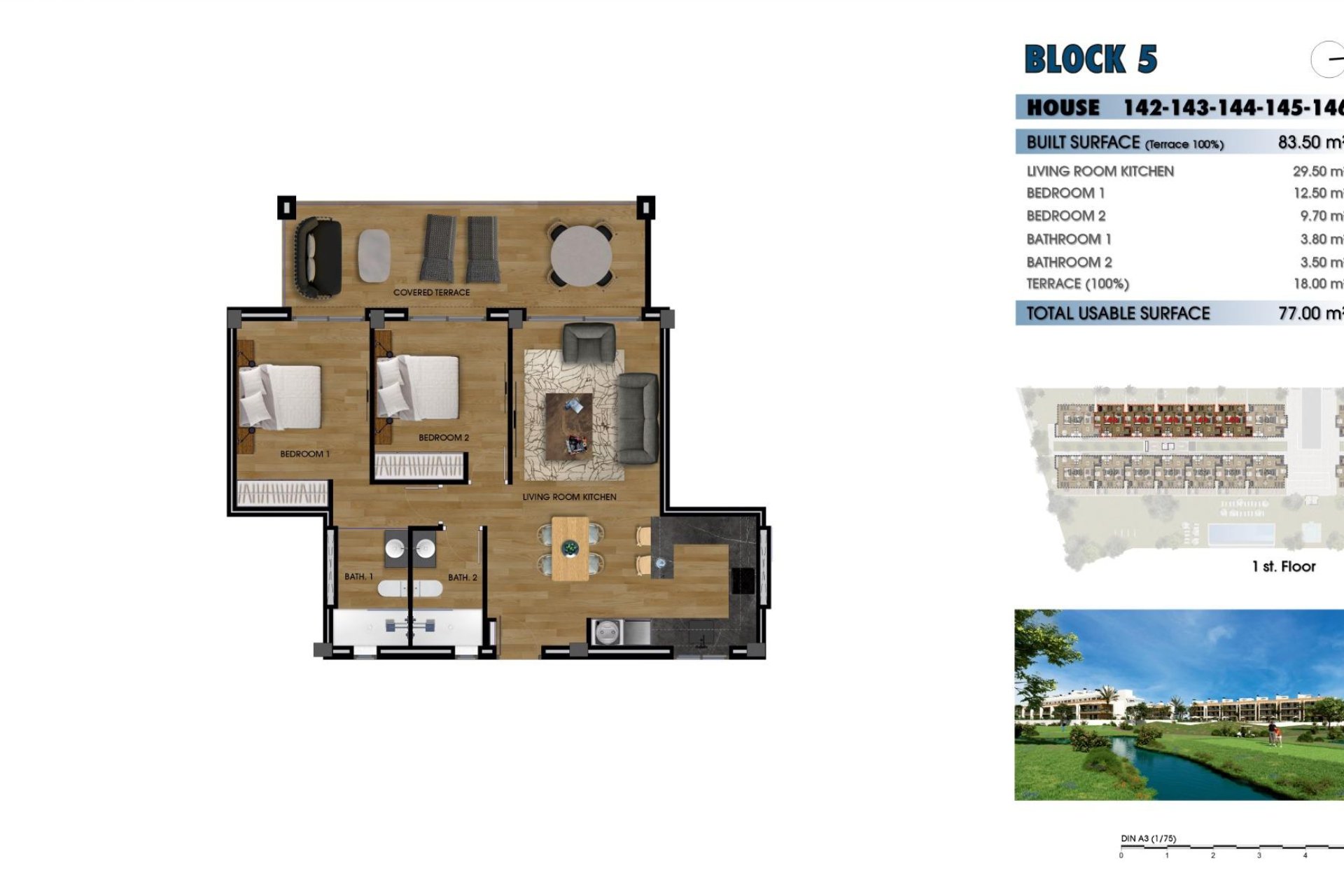 Nybygg - Apartment - Los Alcazares - La Serena Golf