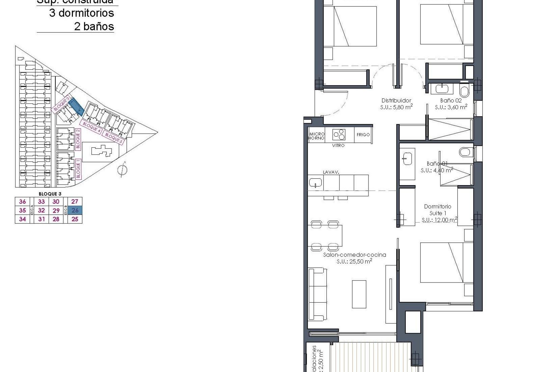 Nybygg - Apartment - Los Alcazares - Serena Golf