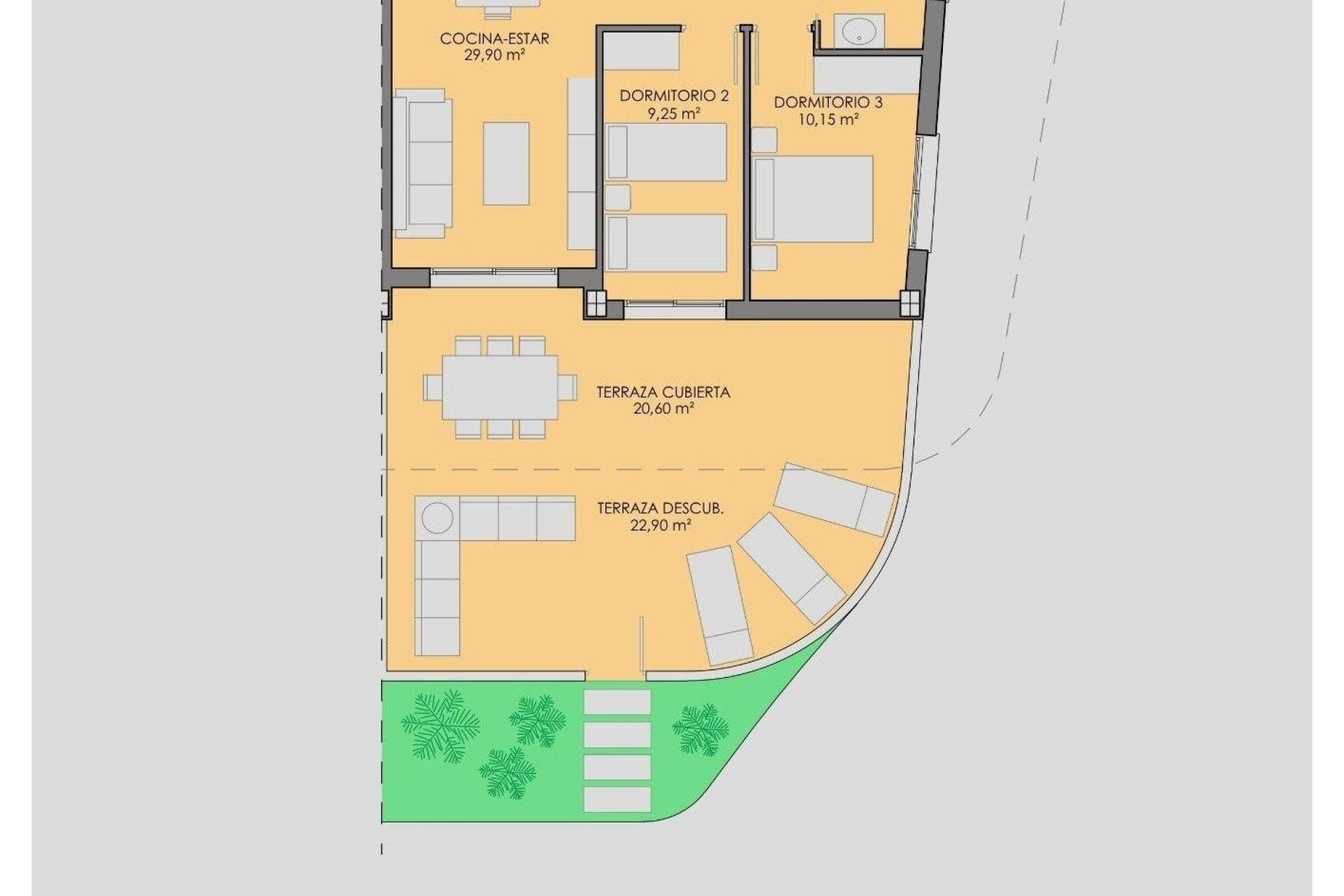 Nybygg - Apartment - Los Alcazares - Serena Golf