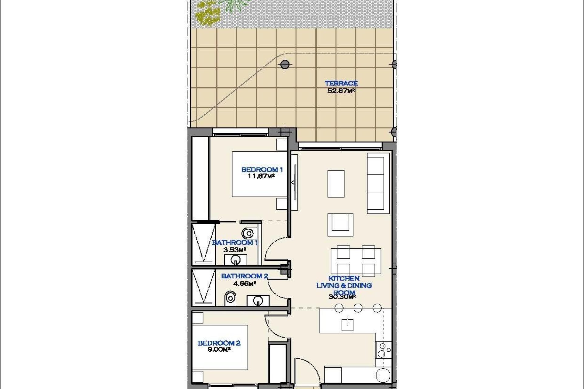 Nybygg - Apartment - Los Alcazares - Serena Golf