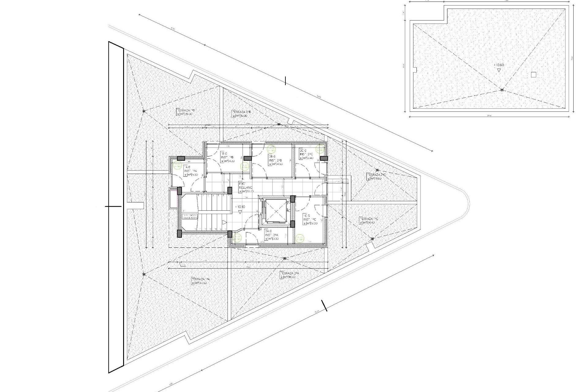 Nybygg - Apartment - Mazarron - pueblo