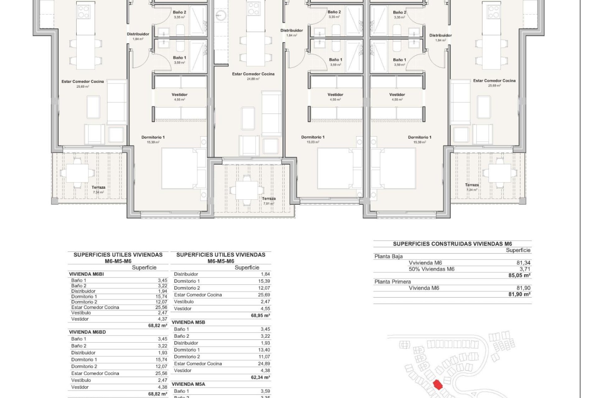 Nybygg - Apartment - Mojacar - Playa De Macenas