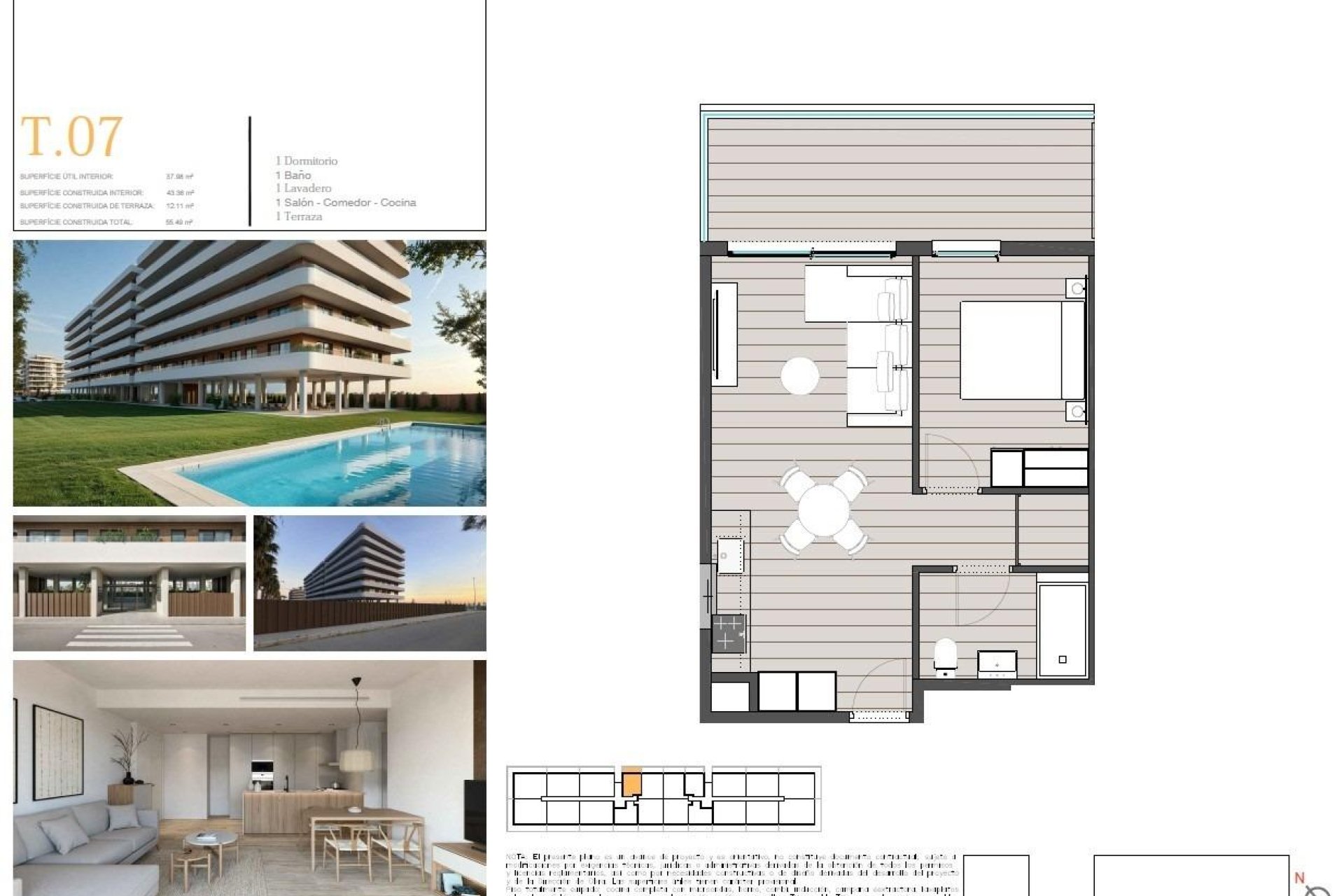Nybygg - Apartment - Moncofa - Playa de Moncofa