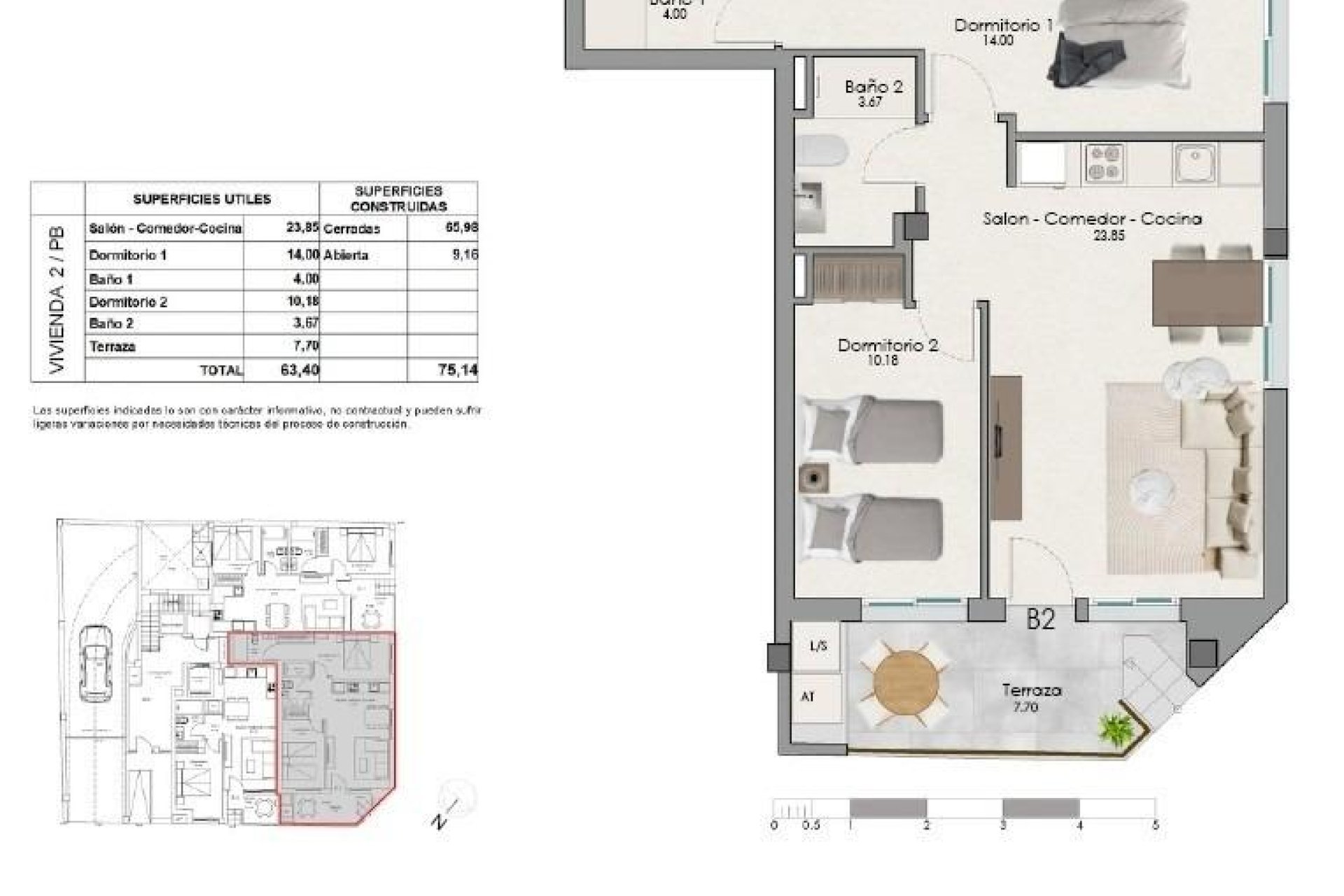 Nybygg - Apartment - Santa Pola - Centro