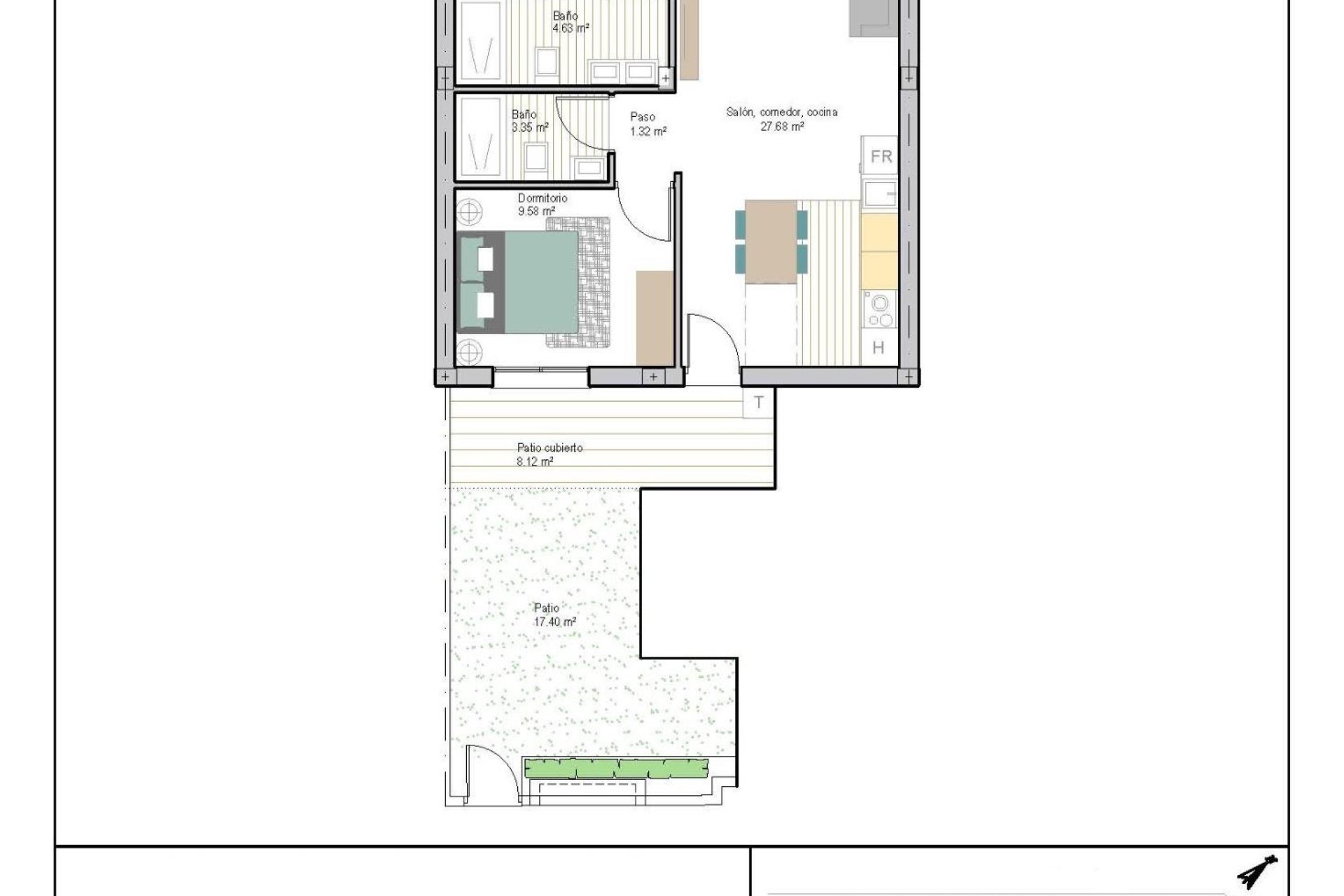 Nybygg - Apartment - Torre Pacheco - San Cayetano