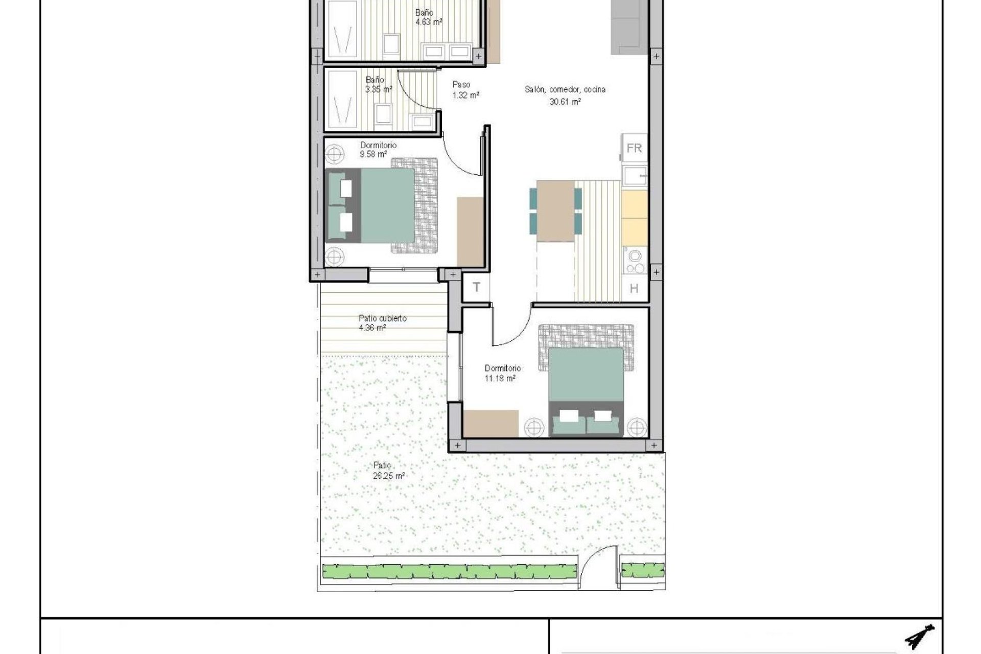 Nybygg - Apartment - Torre Pacheco - San Cayetano