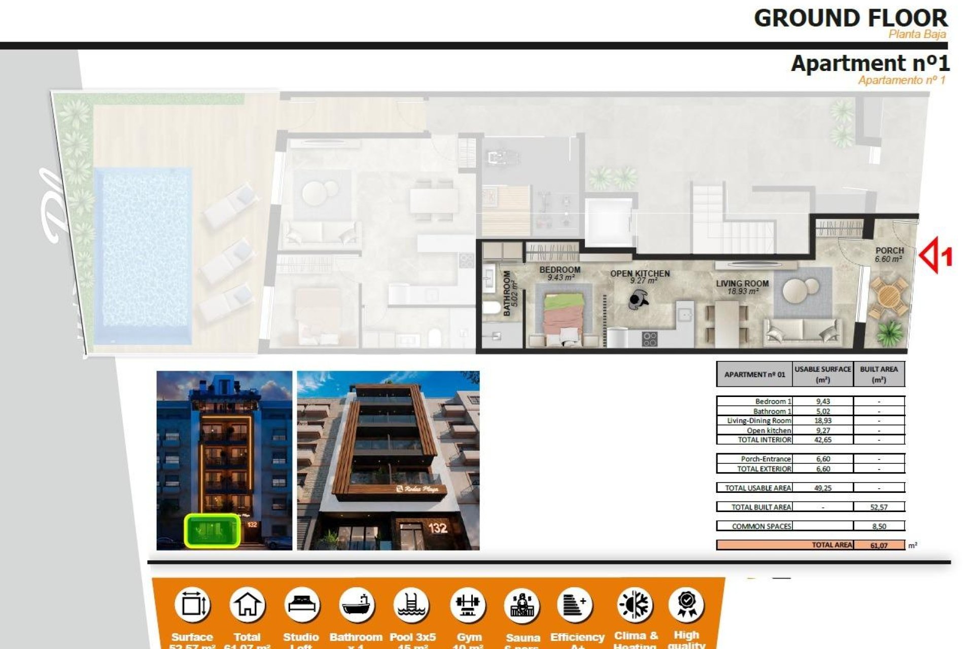 Nybygg - Apartment - Torrevieja - Playa de El Cura
