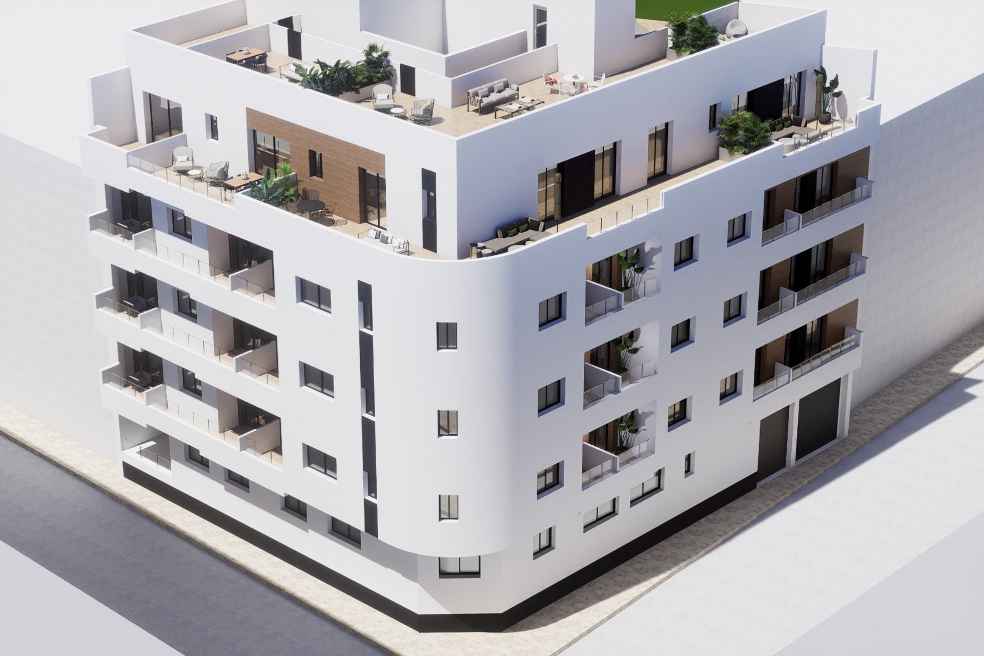 Nybygg - Apartment - Torrevieja - pueblo