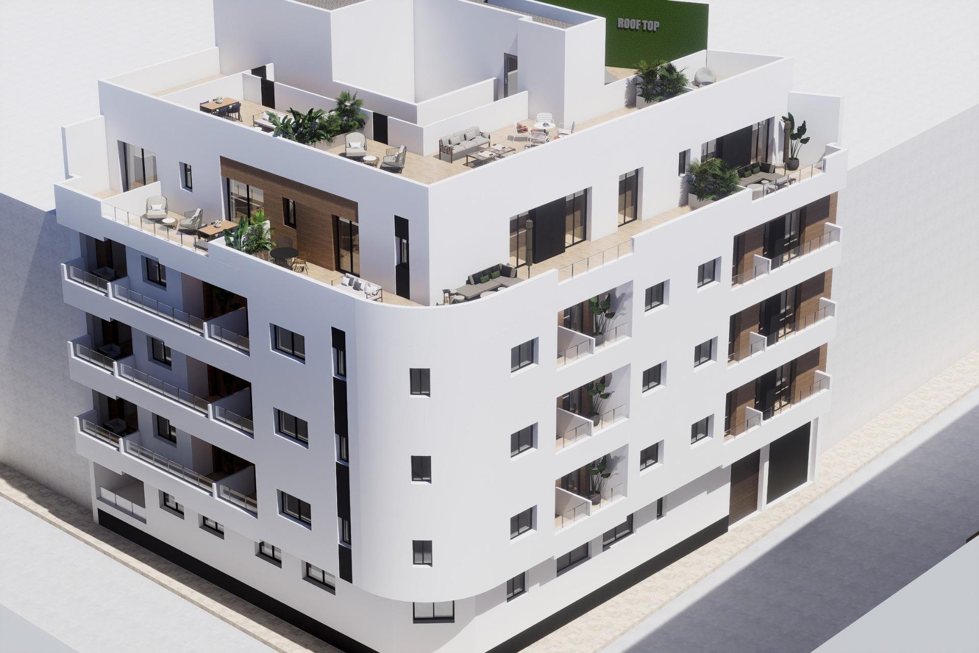 Nybygg - Apartment - Torrevieja - pueblo