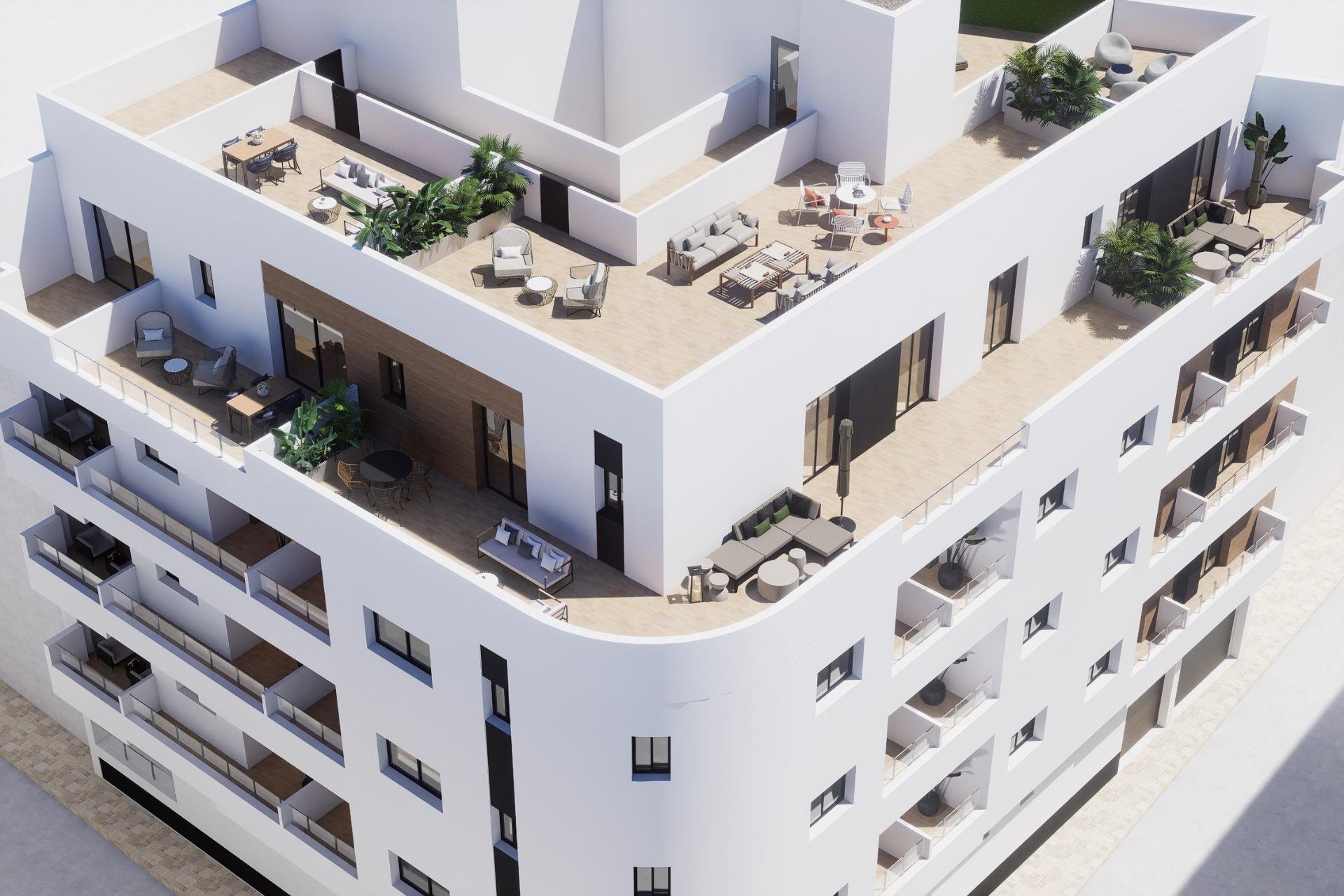 Nybygg - Apartment - Torrevieja - pueblo