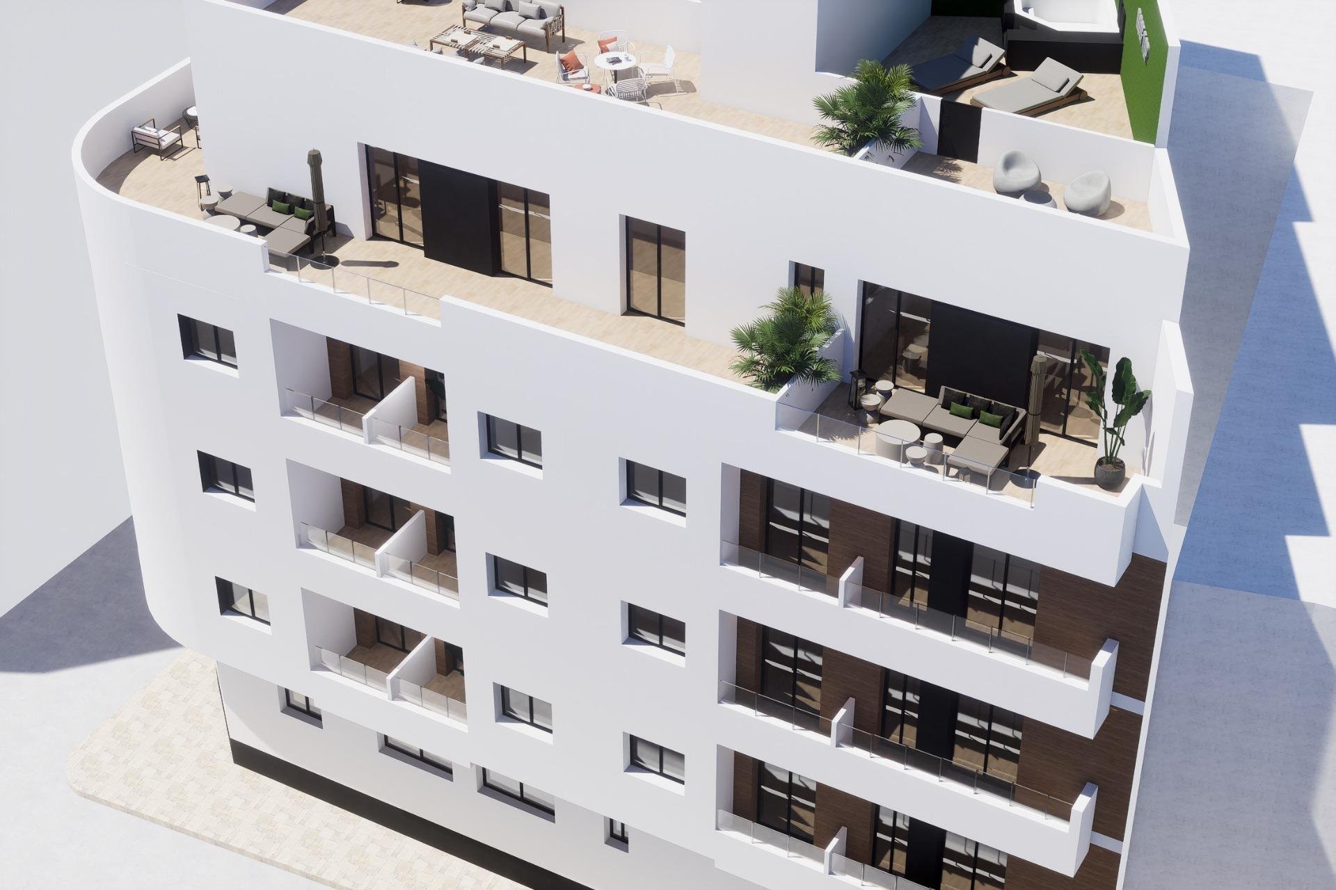 Nybygg - Apartment - Torrevieja - pueblo