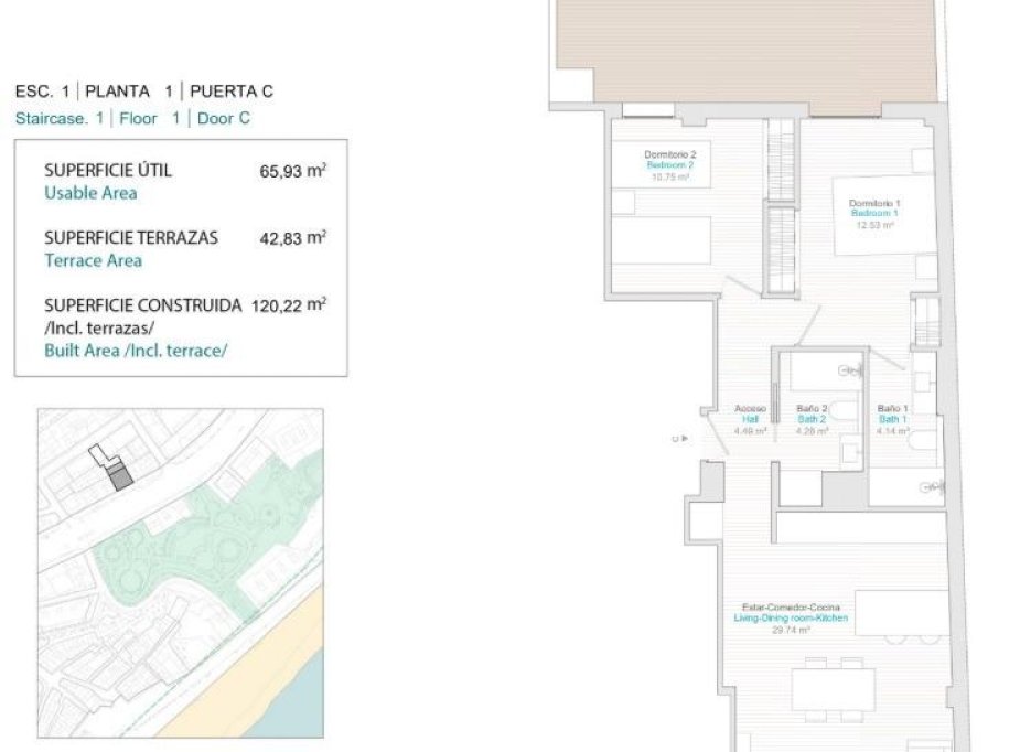 Nybygg - Apartment - Villajoyosa - Pueblo