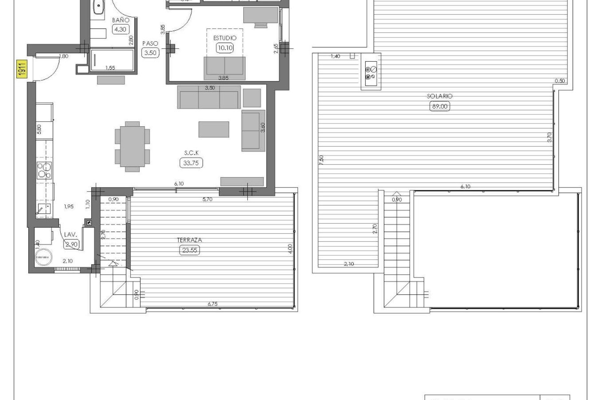 Nybygg - Bungalow - Algorfa - La Finca Golf