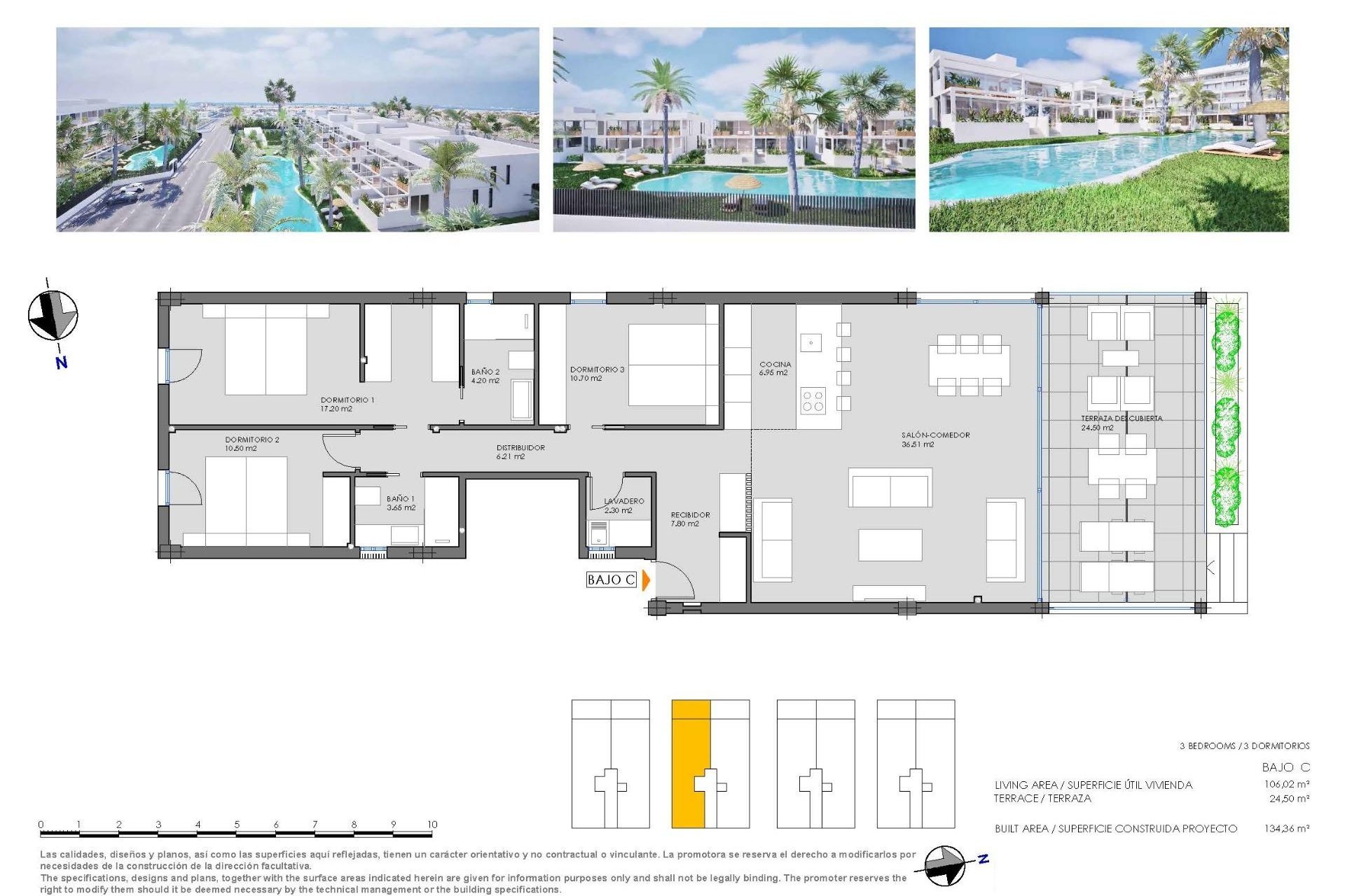 Nybygg - Bungalow - Cartagena - Mar De Cristal