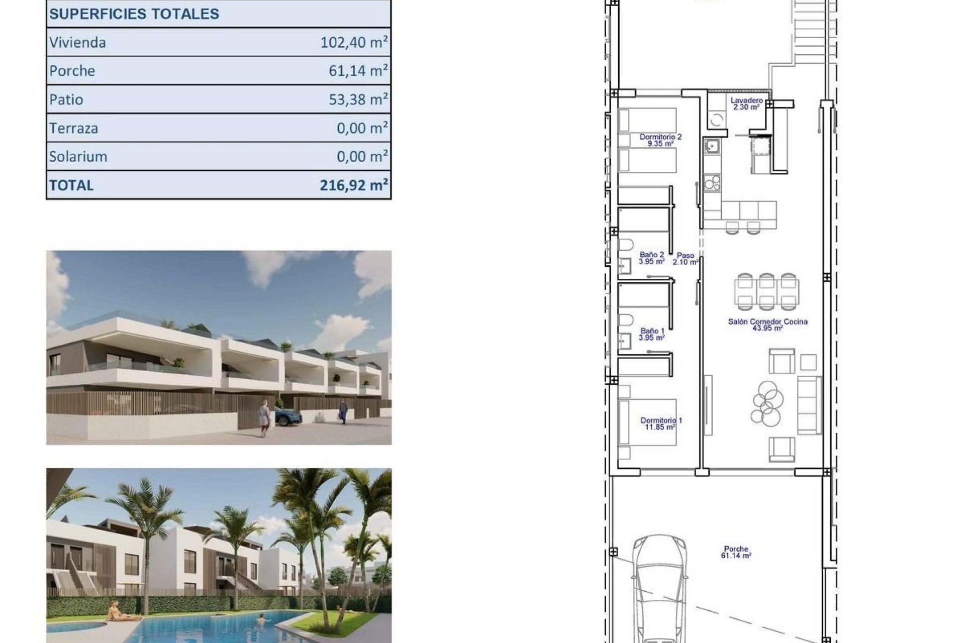 Nybygg - Bungalow - Pilar de la Horadada - pueblo