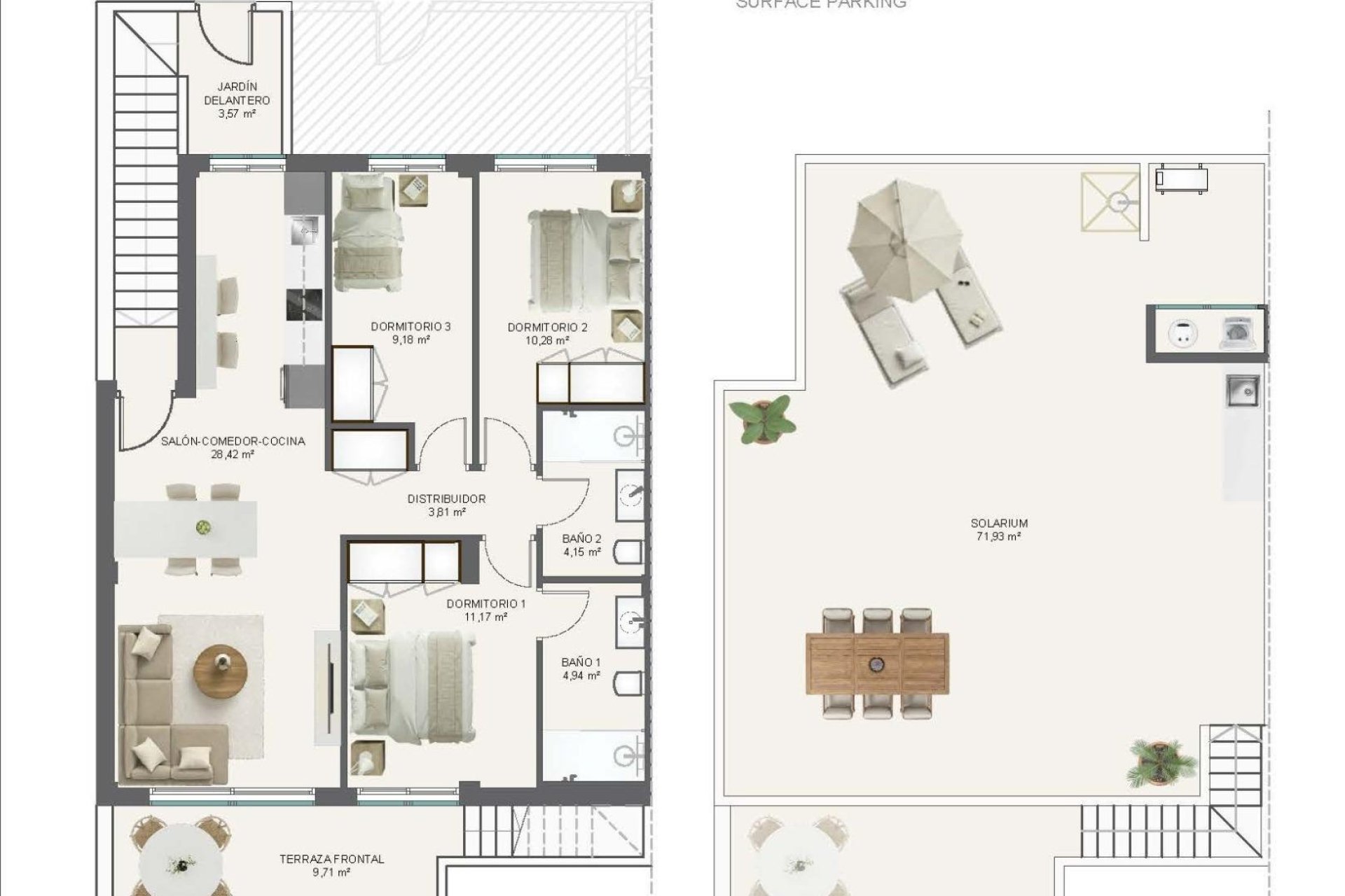 Nybygg - Bungalow - Pilar de la Horadada - Torre De La Horadada