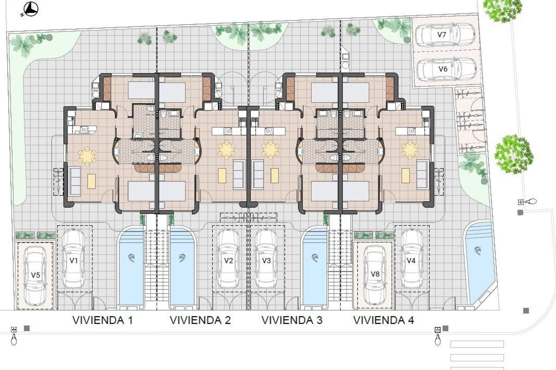Nybygg - Bungalow - Pilar de la Horadada - Zona Pueblo
