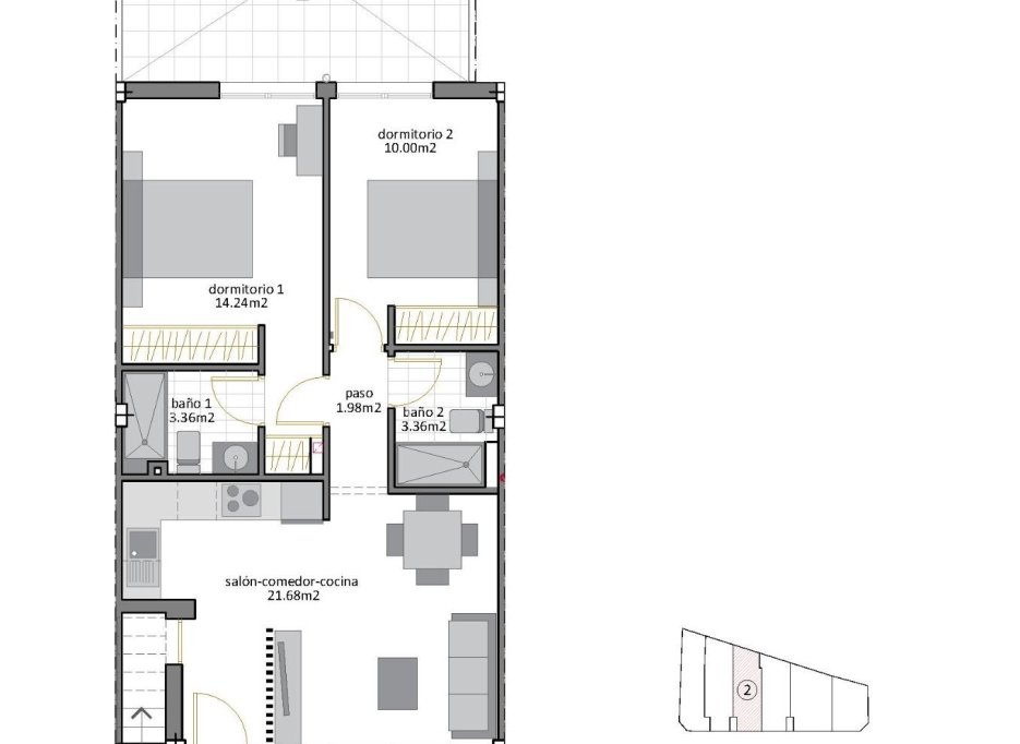 Nybygg - Bungalow - San Pedro del Pinatar - Los Cuarteros