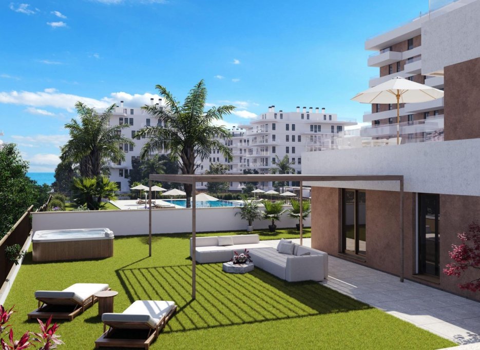 Nybygg - Ground floor apartment - Villajoyosa - Playa del Torres