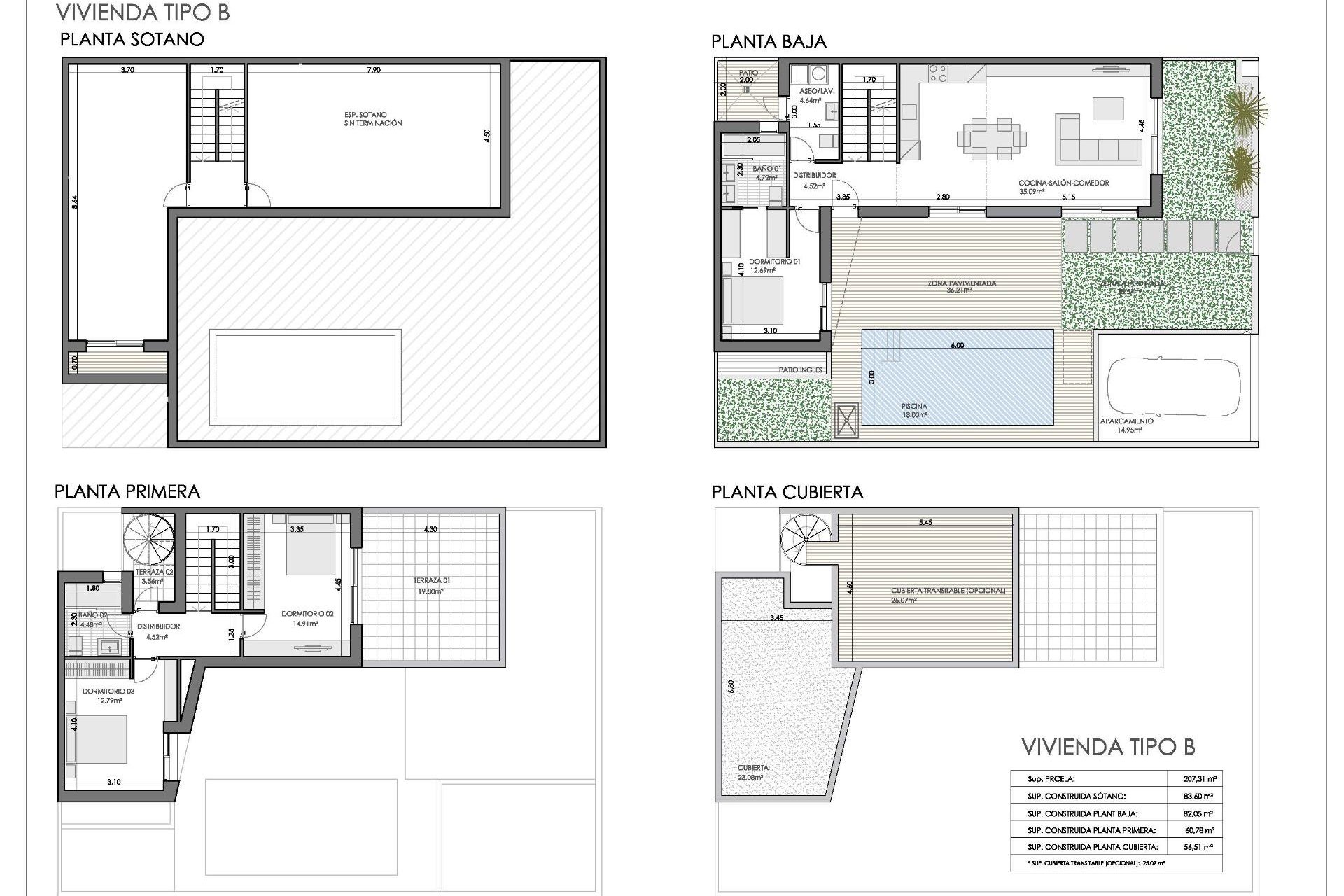 Nybygg - Quad House - Bigastro - Loma Alta