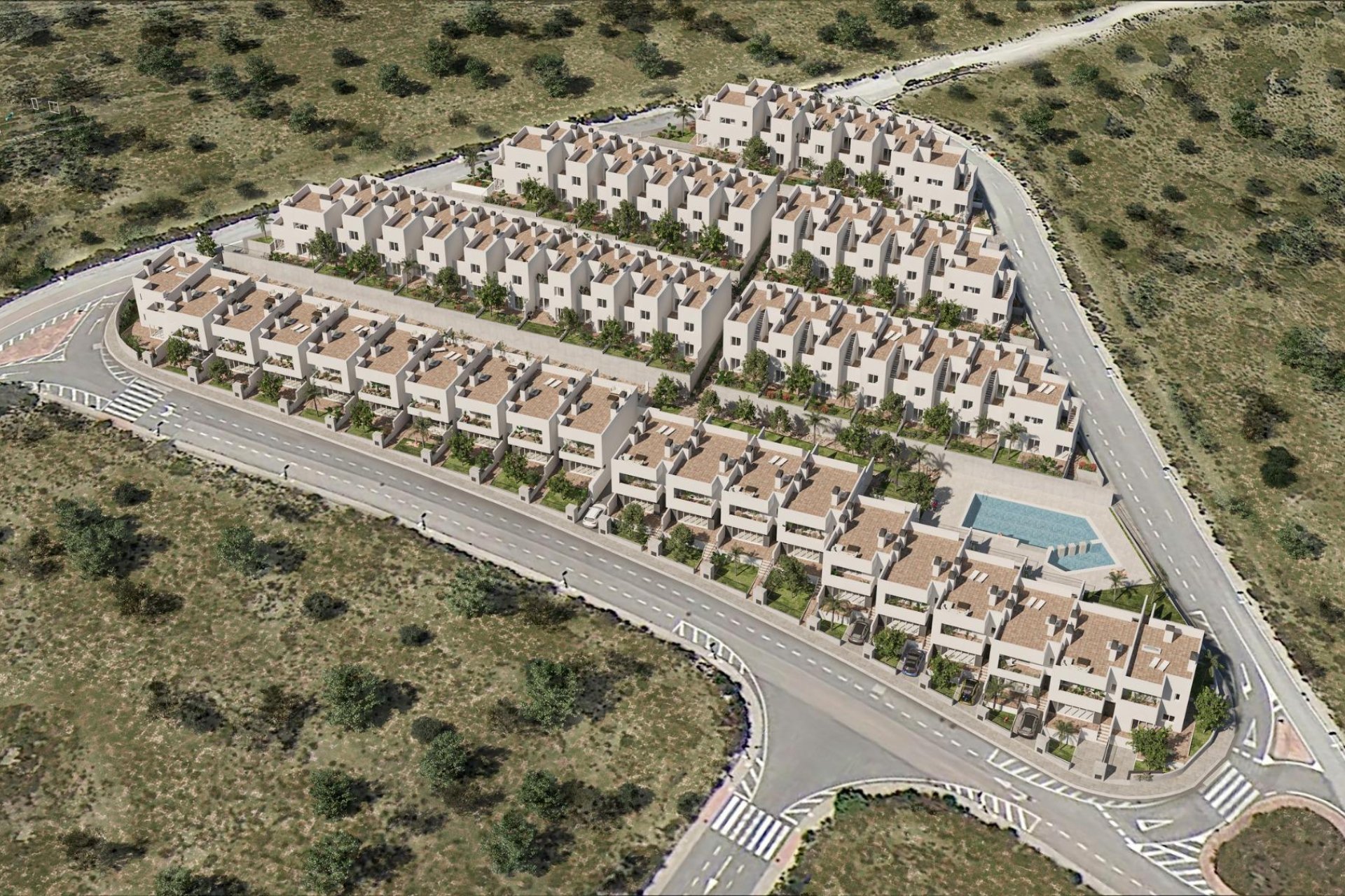 Nybygg - Rekkehus - Monforte del Cid - Alenda Golf