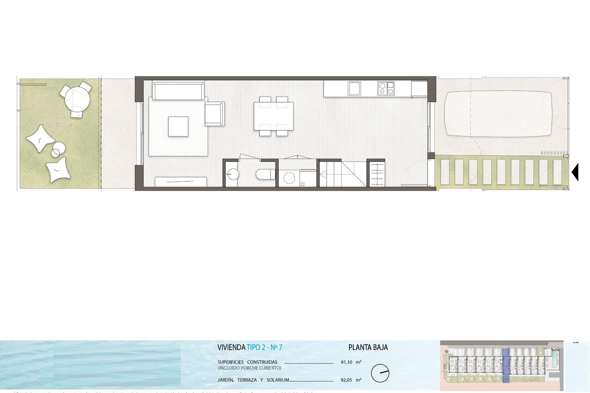 Nybygg - Rekkehus - Pilar de la Horadada - pueblo