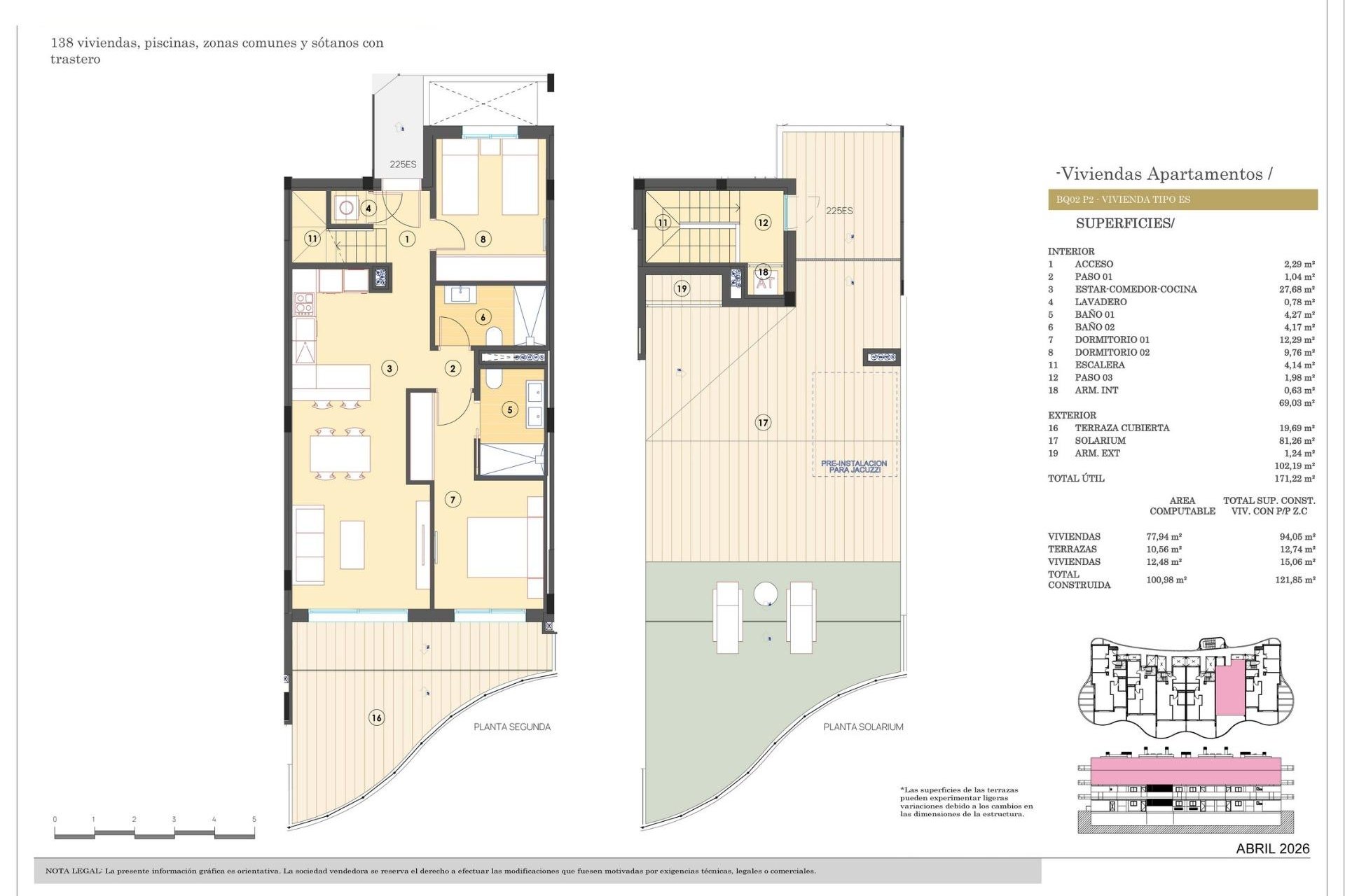 Nybygg - Toppleilighet - Finestrat - Campana Garden