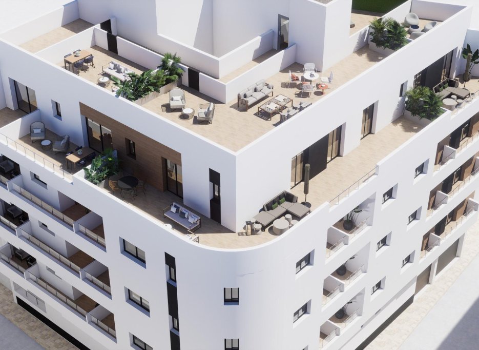 Nybygg - Toppleilighet - Torrevieja - pueblo